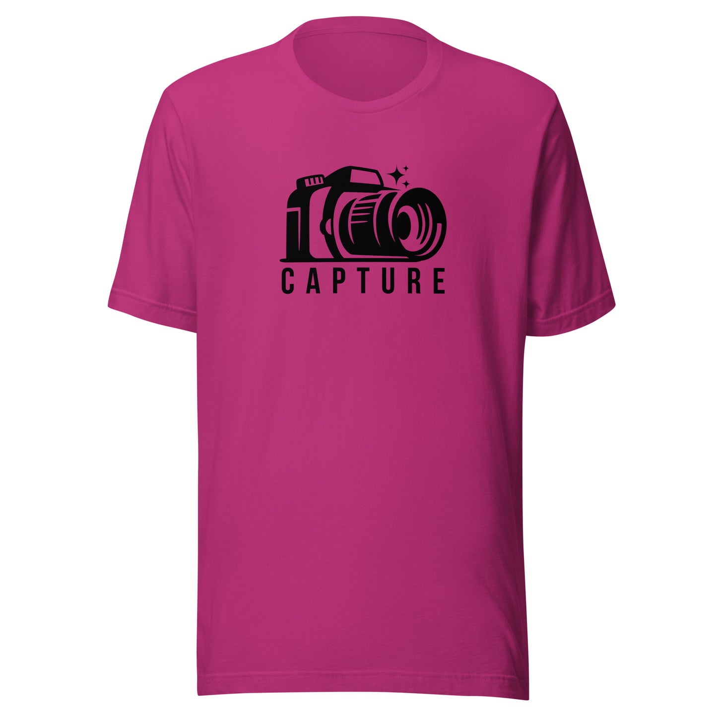 Capture Photography Camera Unisex t-shirt