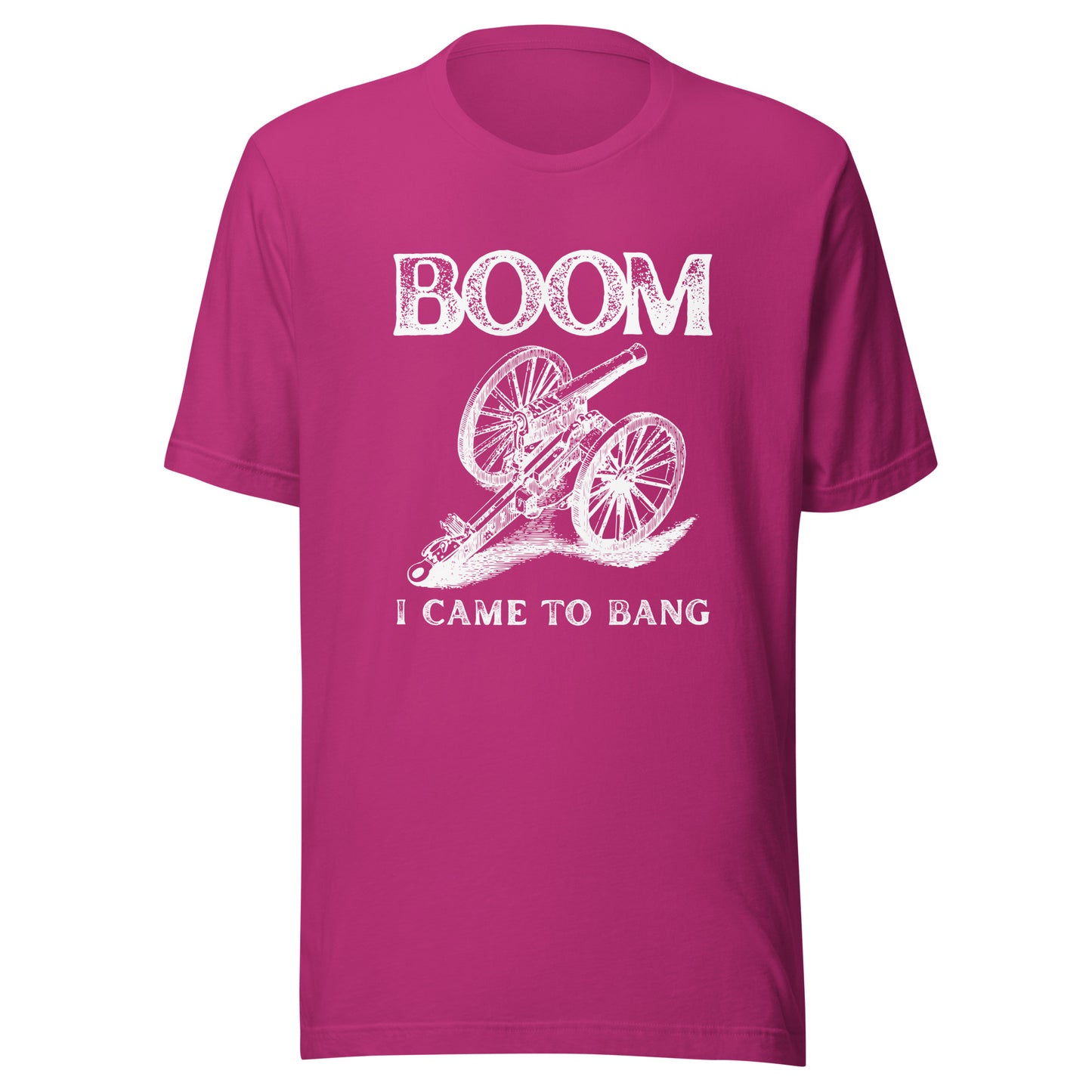 Canon BOOM I came to bang Unisex t-shirt