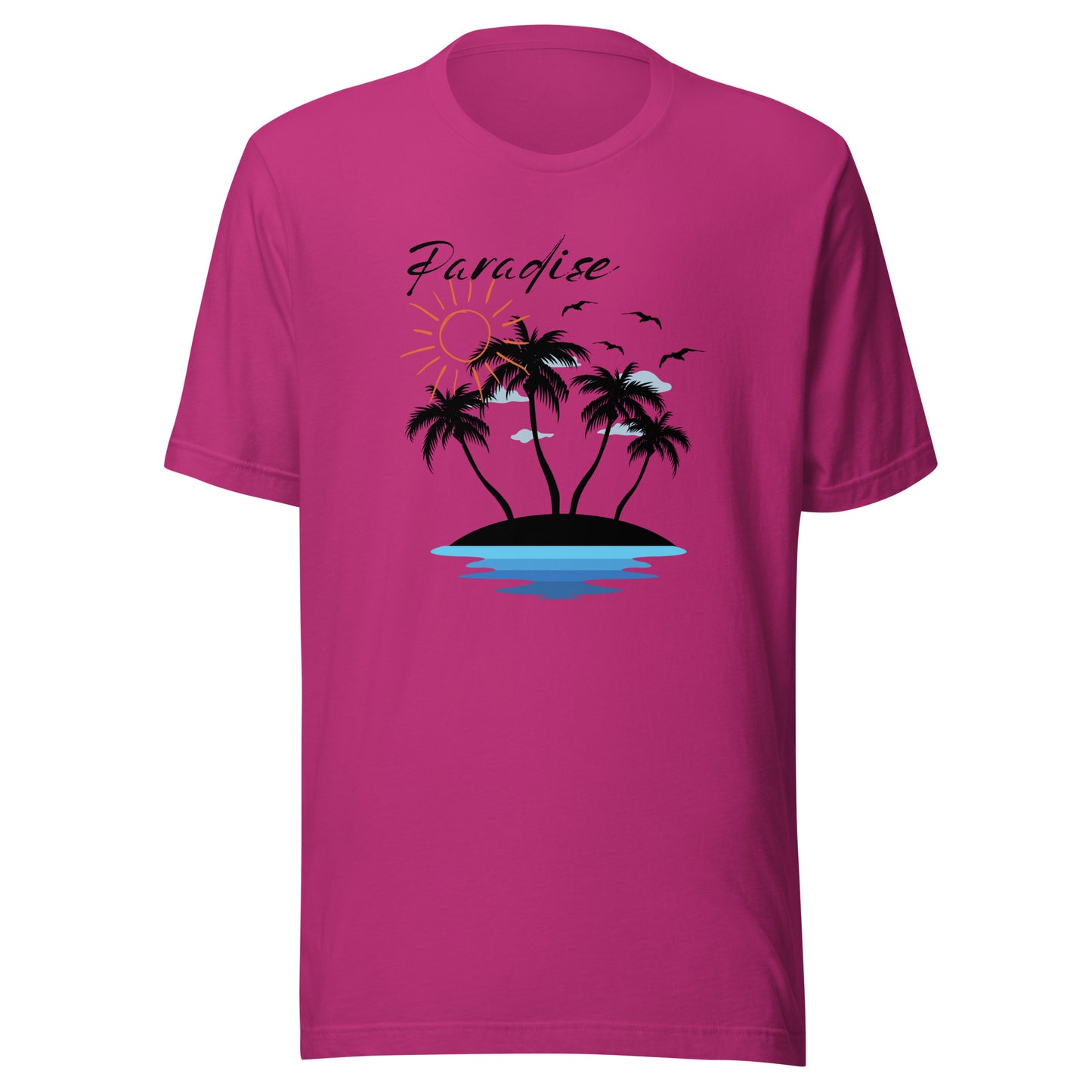 Paradise Beach Awaits Unisex t-shirt
