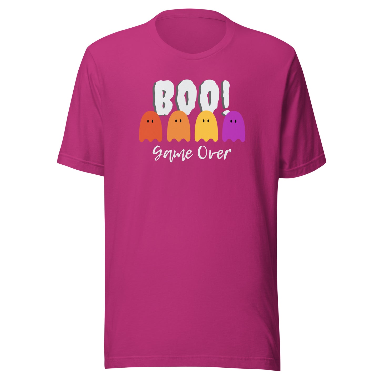 BOO! Game Over Ghosts Unisex t-shirt