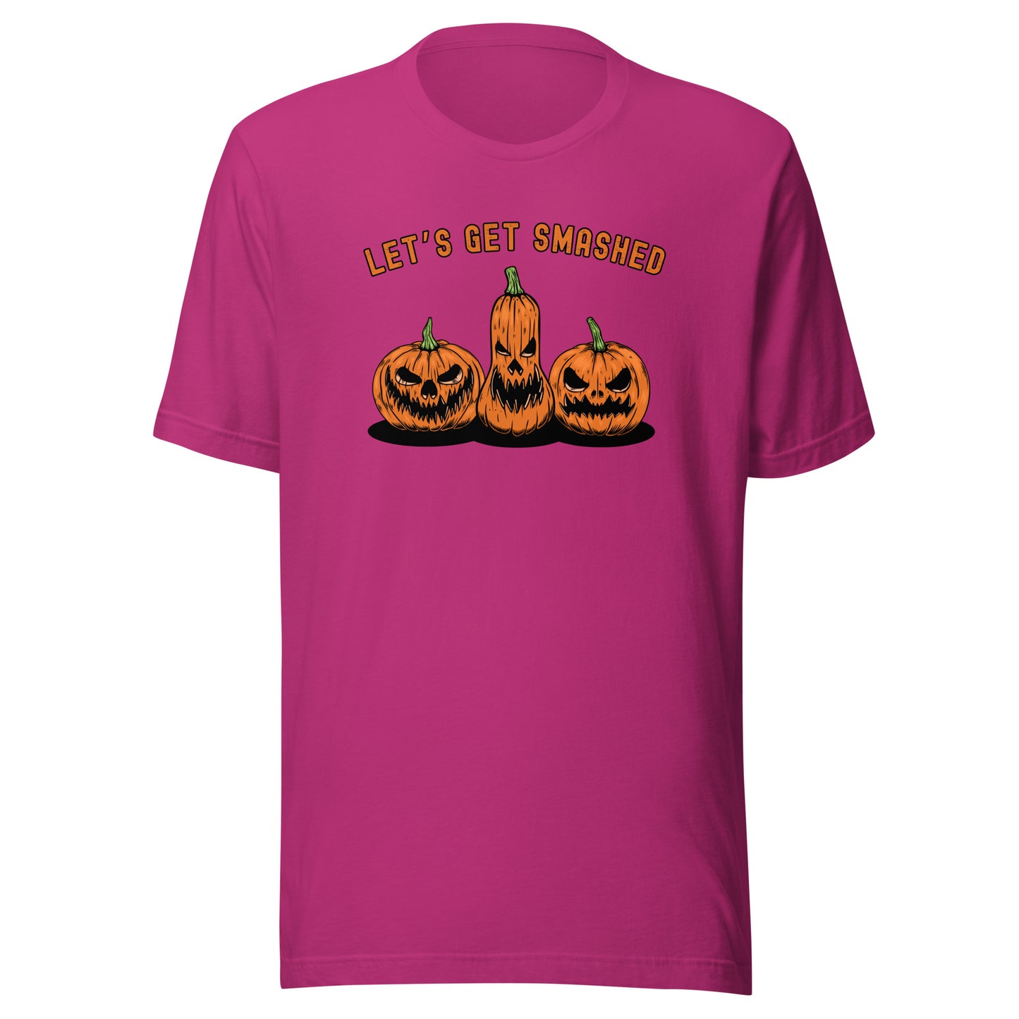 Let's Get SMASHED pumpkins Unisex t-shirt