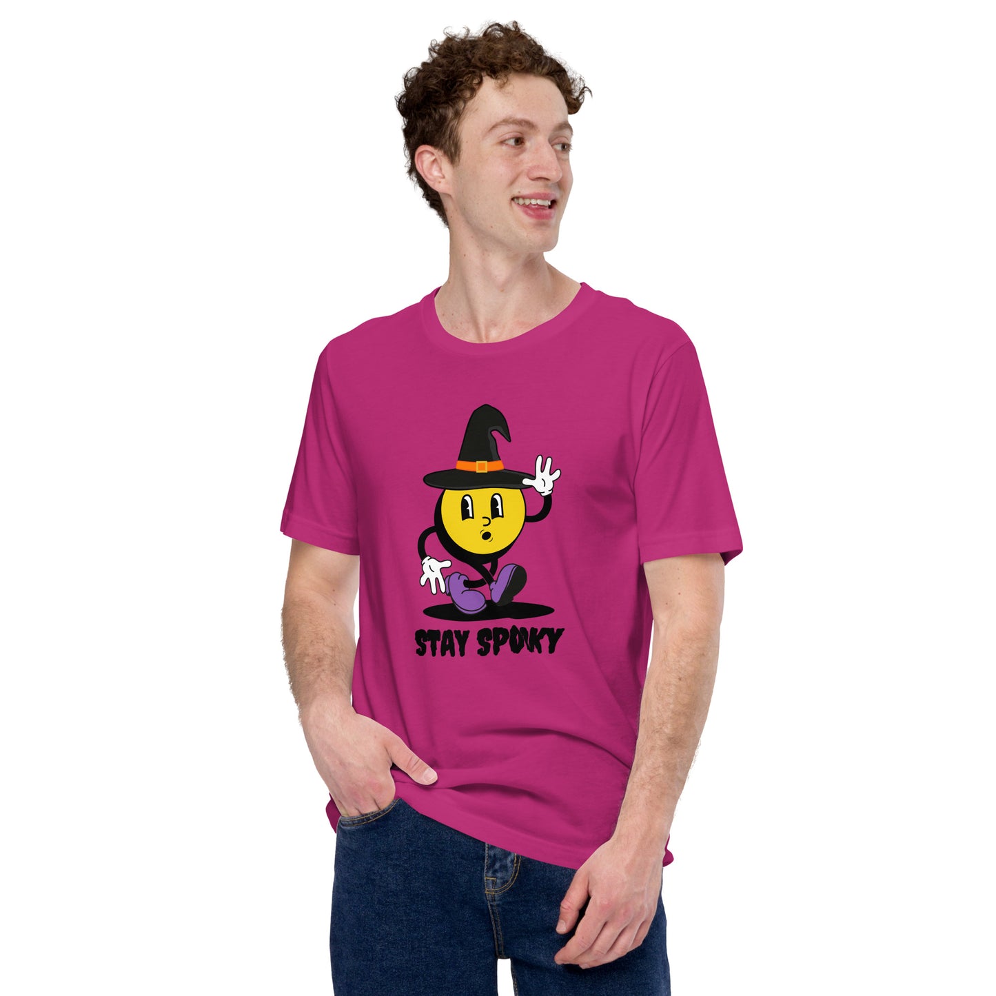 Stay Spooky Smiley Unisex t-shirt