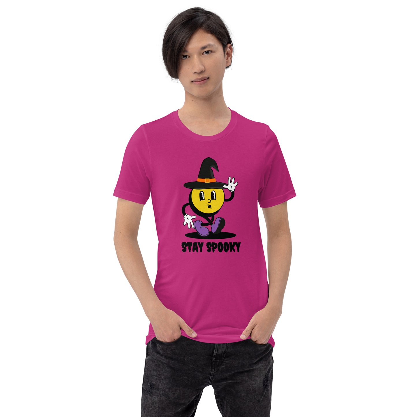 Stay Spooky Smiley Unisex t-shirt