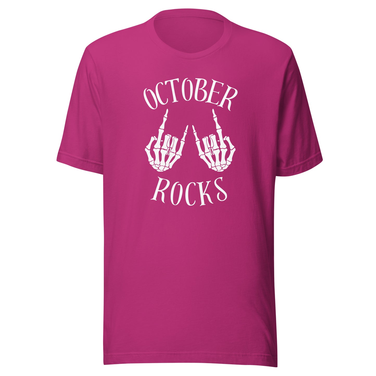 October Rocks Unisex t-shirt