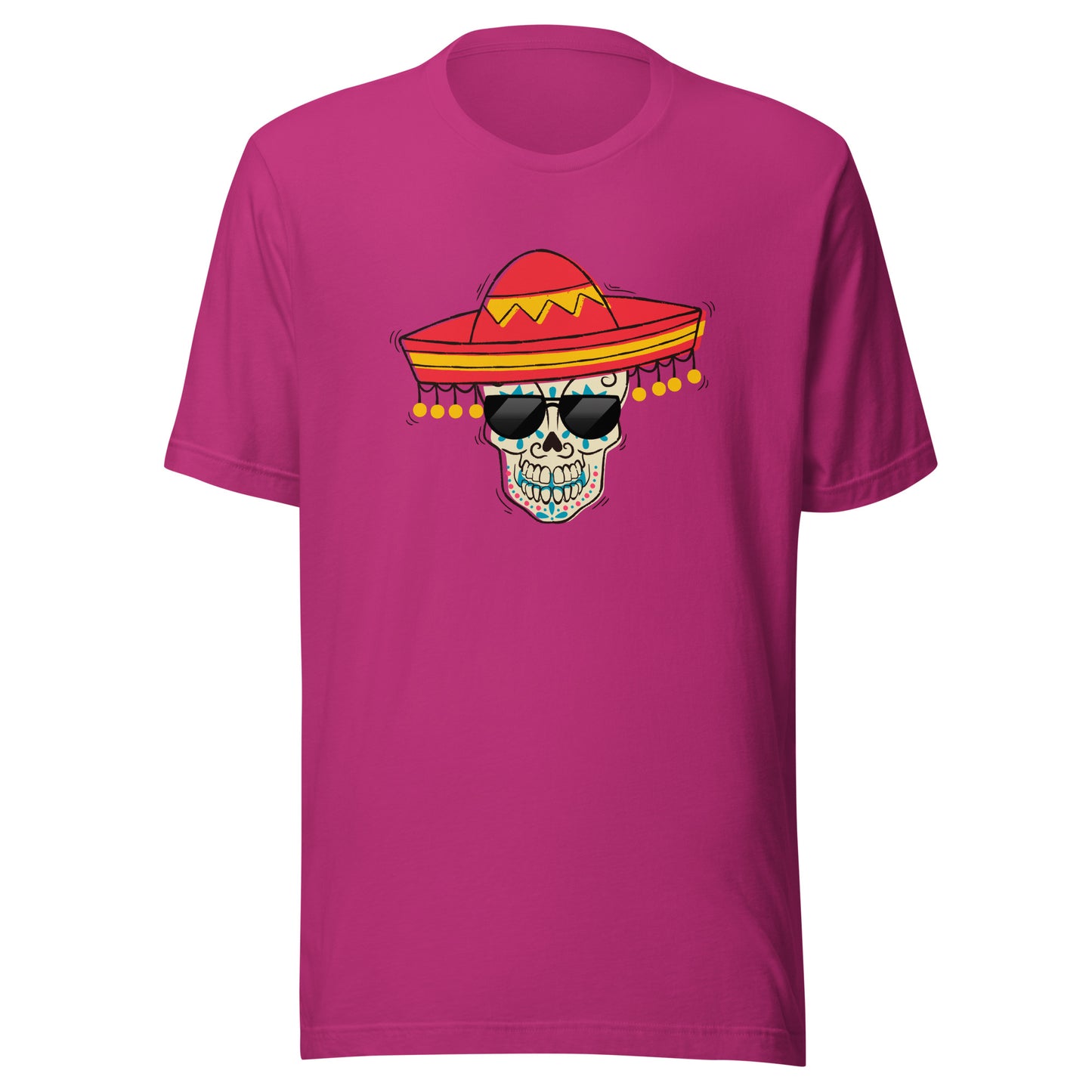 Sugar Skull Shades Unisex t-shirt