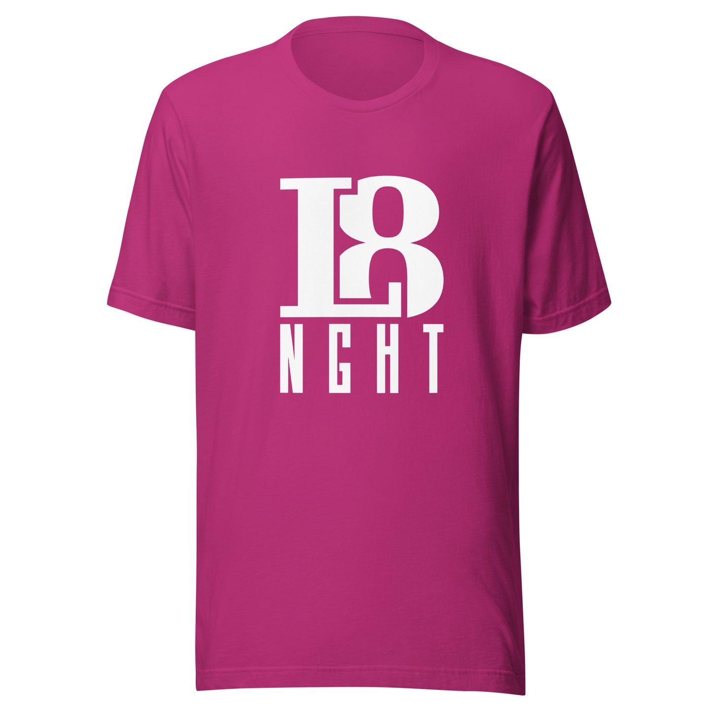 L8NGHT Designs logo Unisex t-shirt