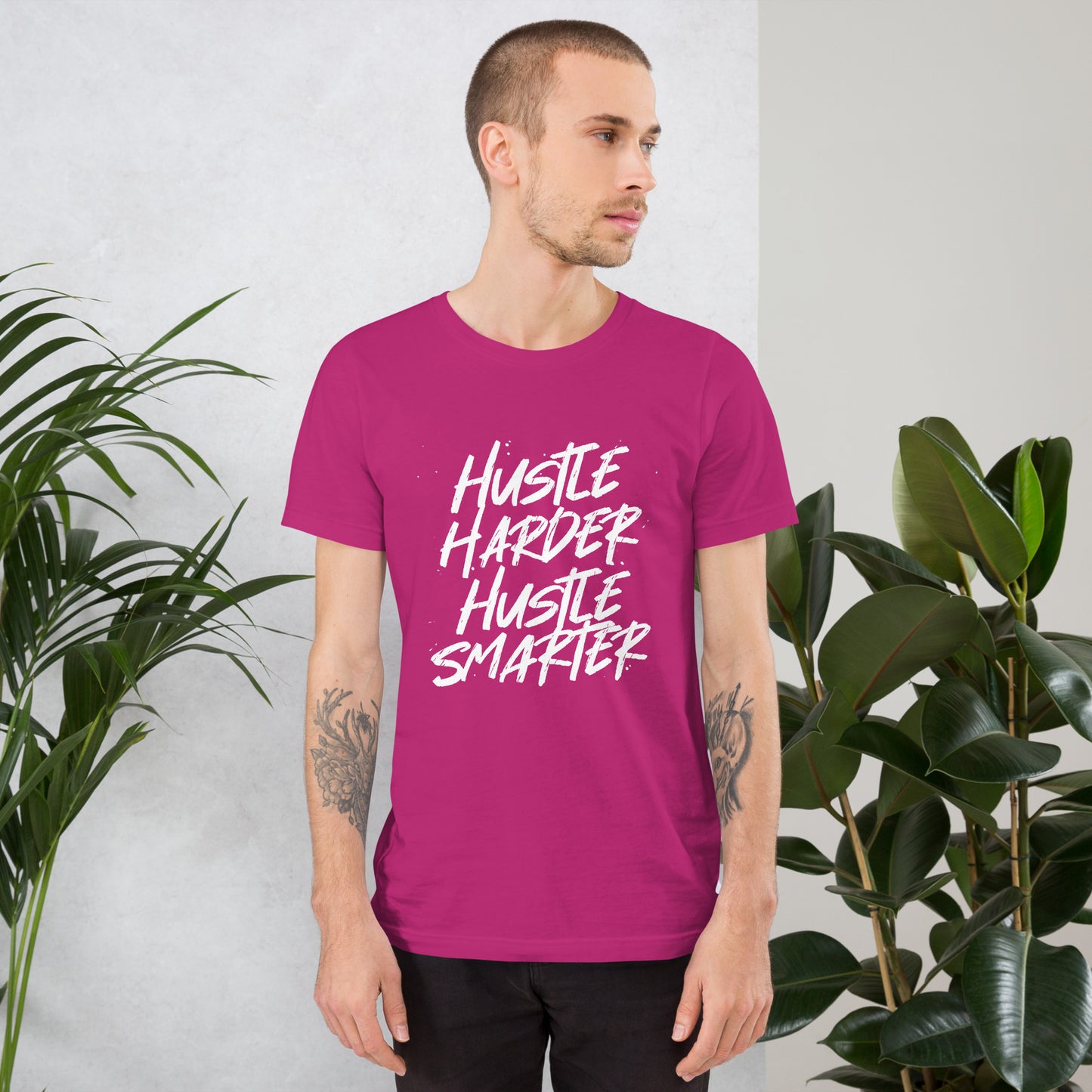 Hustle Harder Hustle Smarter Unisex t-shirt