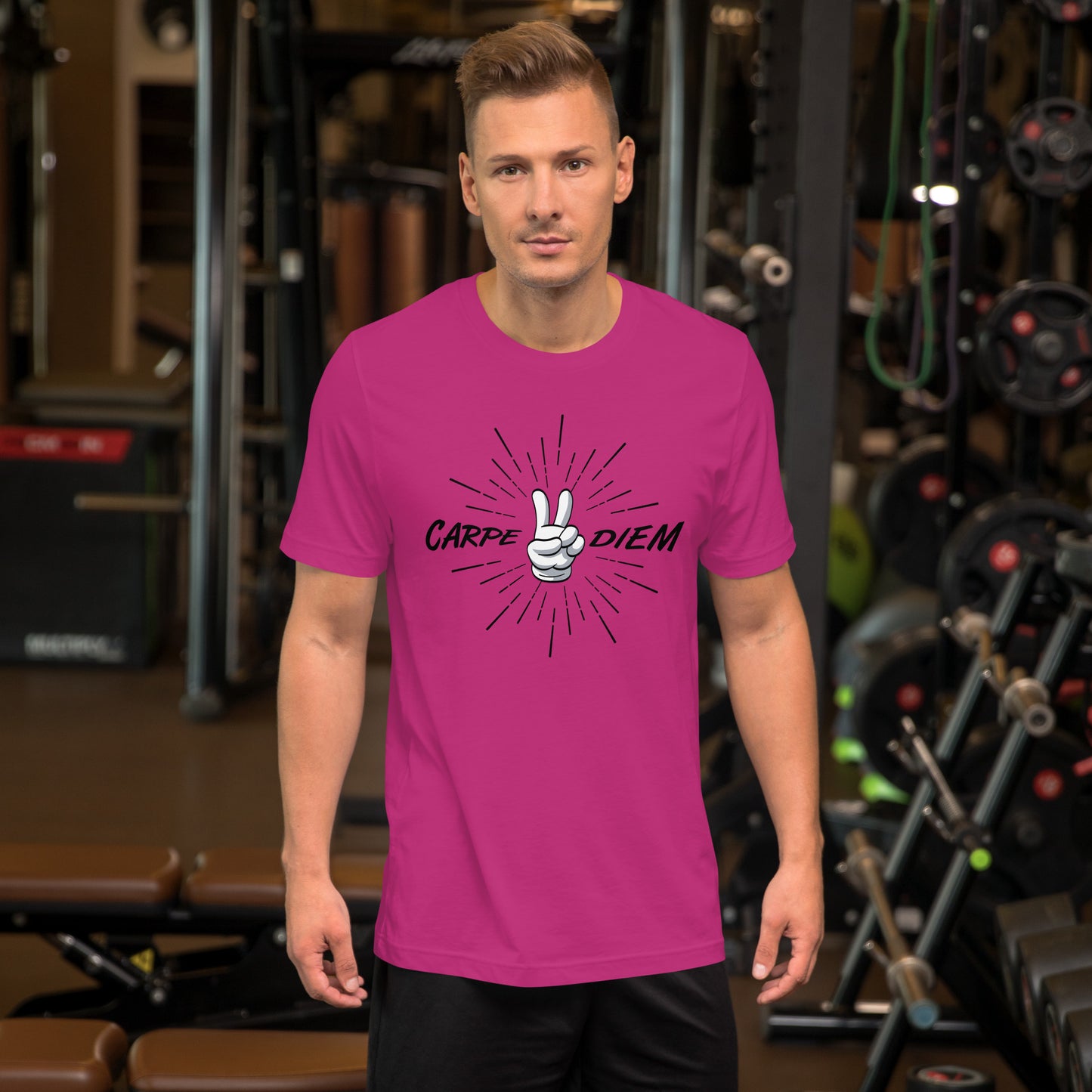 Carpe Diem Deuces Unisex t-shirt