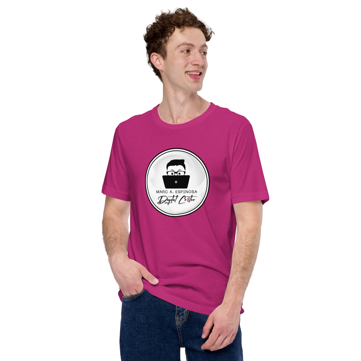 Digital Cr8tor logo Unisex t-shirt