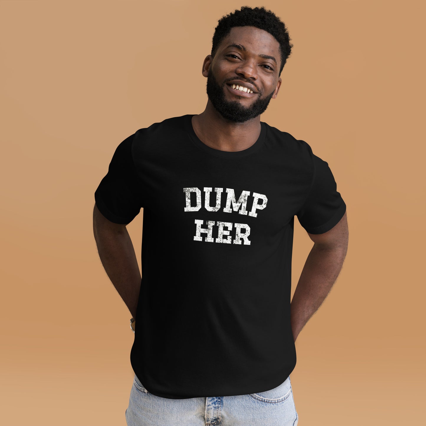 DUMP HER Unisex t-shirt
