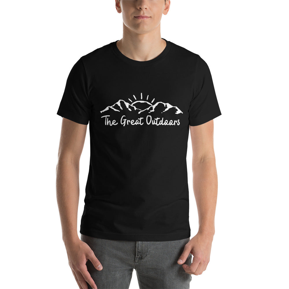 The Great Outdoors Sunshine Mountains Unisex t-shirt