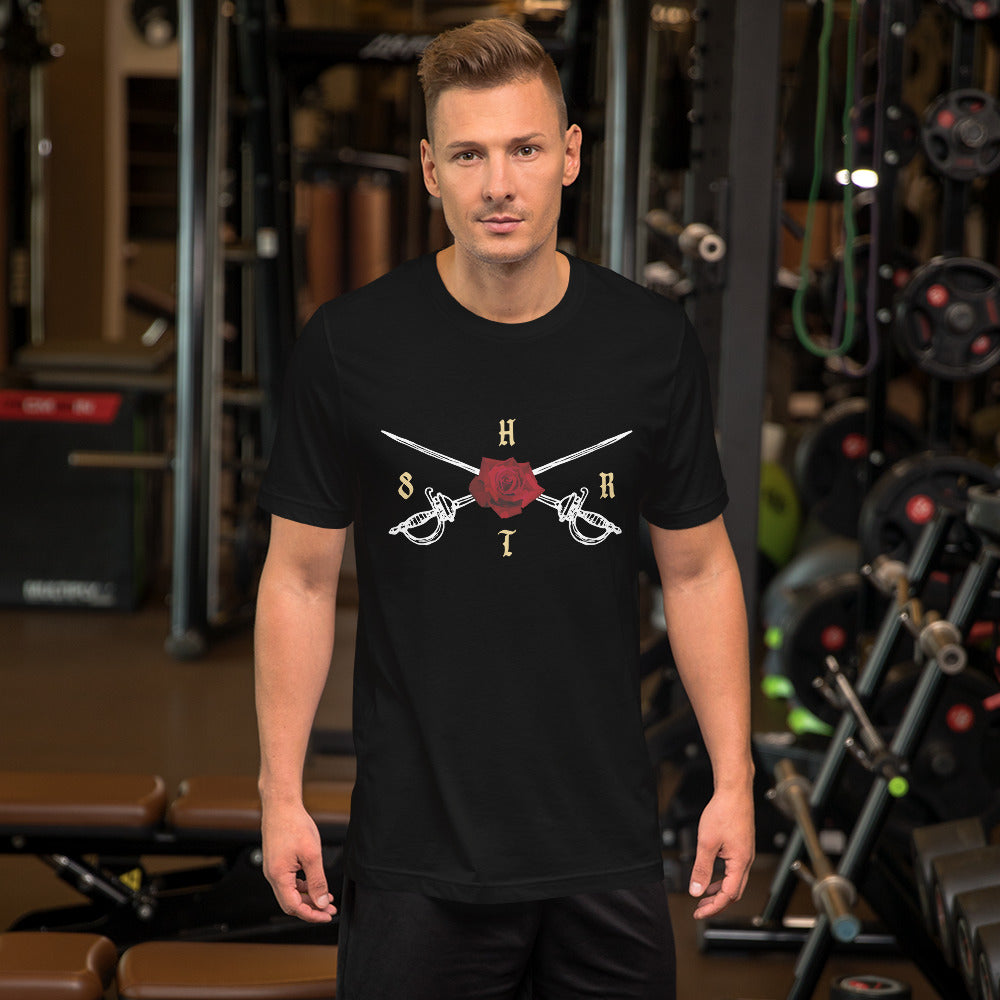 H8TR Crossed Swords Unisex t-shirt