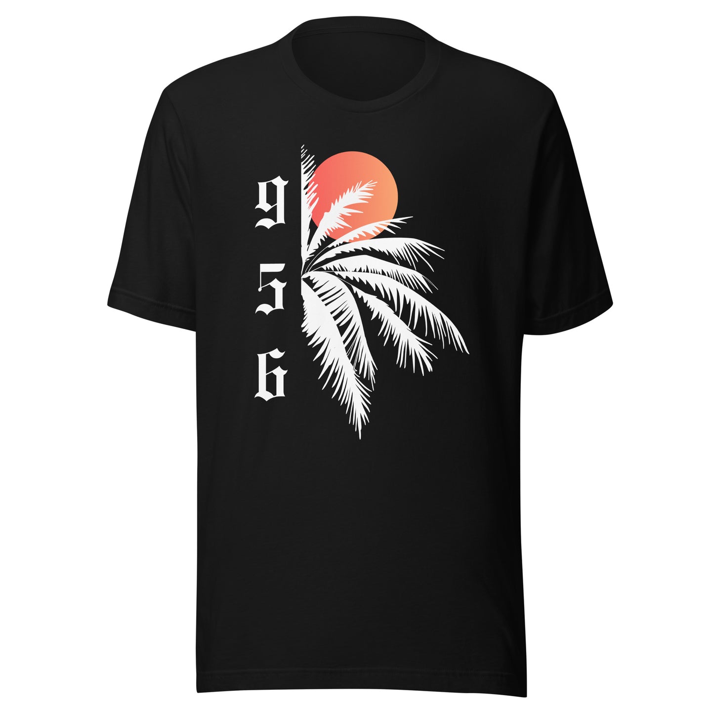 RGV 956 Palm Tree Sun Unisex t-shirt