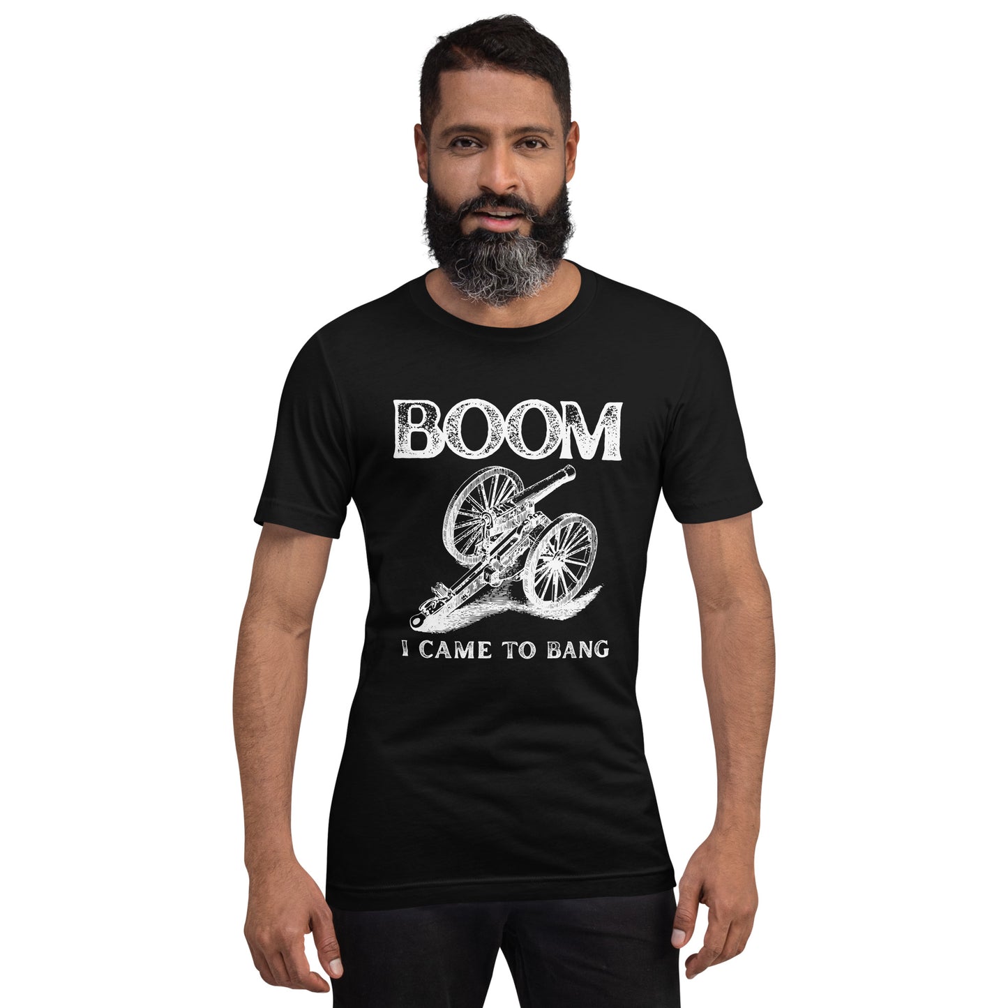 Canon BOOM I came to bang Unisex t-shirt