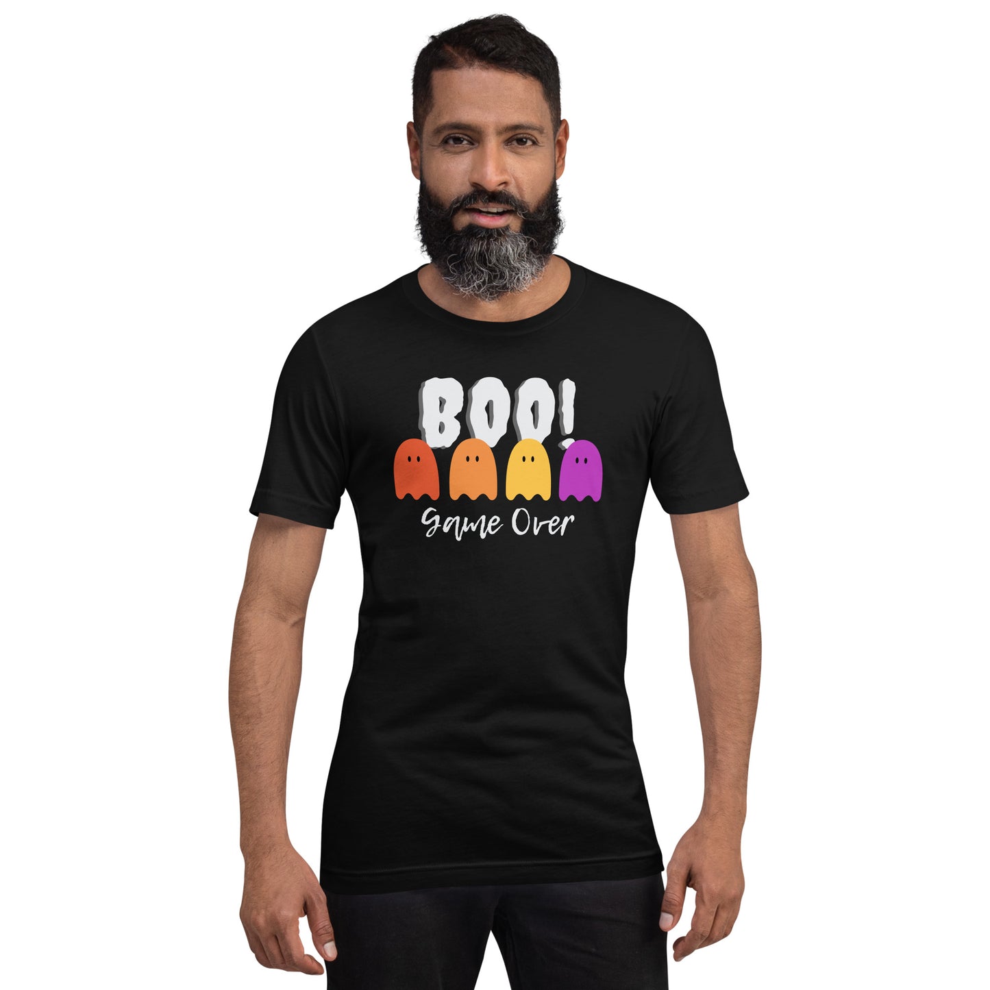 BOO! Game Over Ghosts Unisex t-shirt