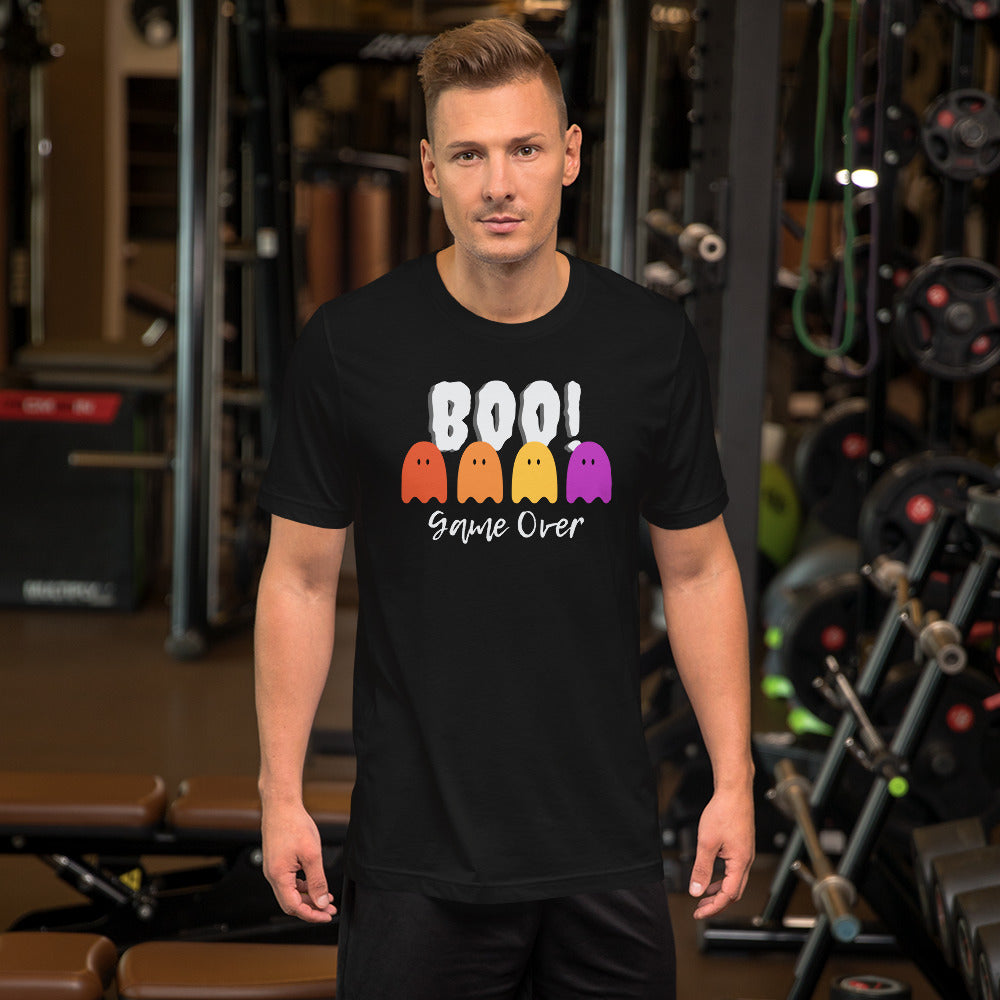 BOO! Game Over Ghosts Unisex t-shirt