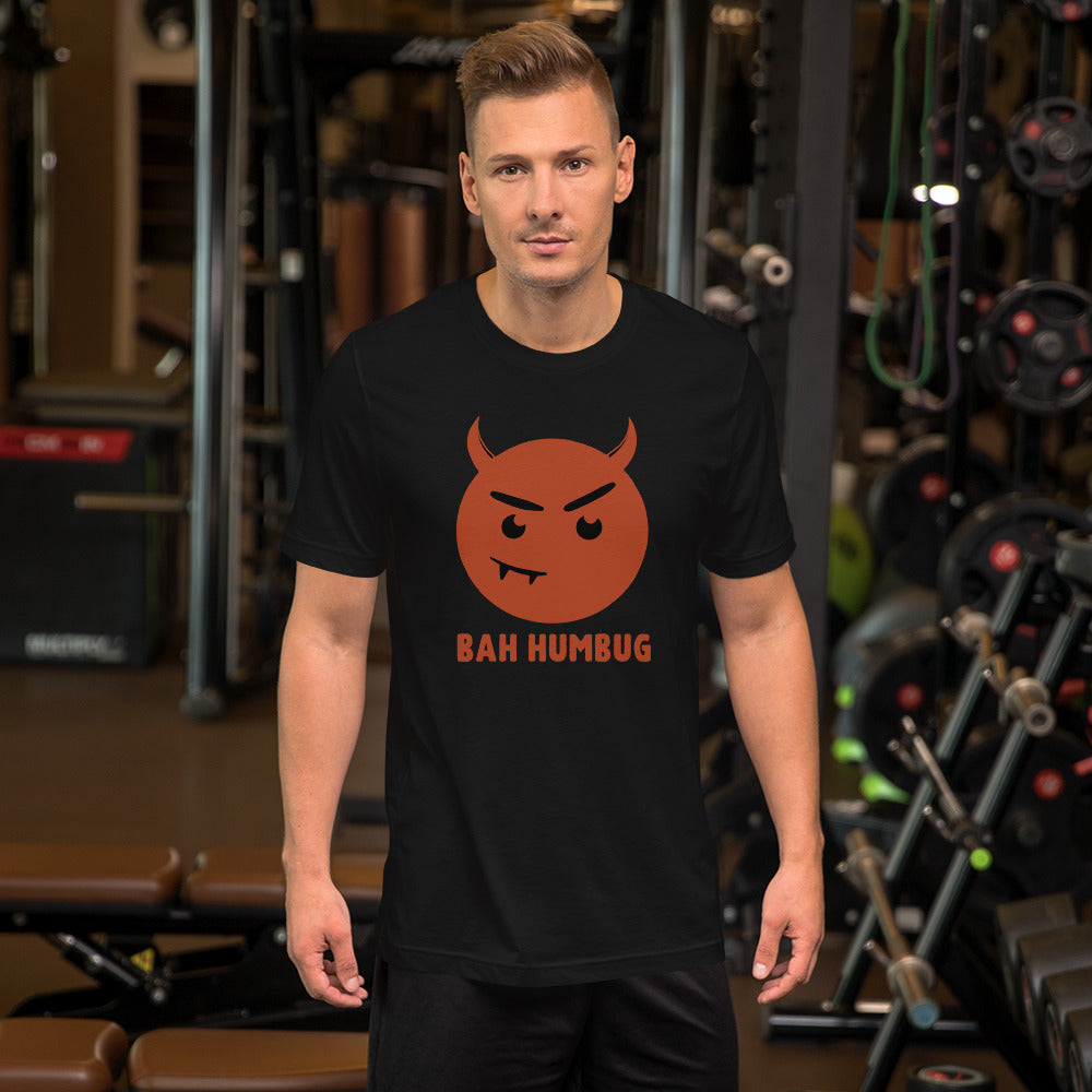 Bah Humbug Halloween Vampire Unisex t-shirt