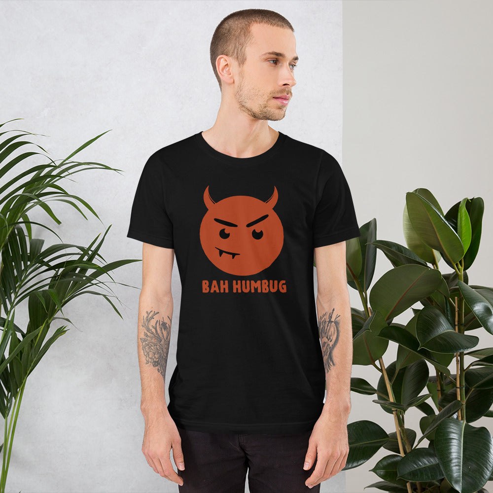 Bah Humbug Halloween Vampire Unisex t-shirt