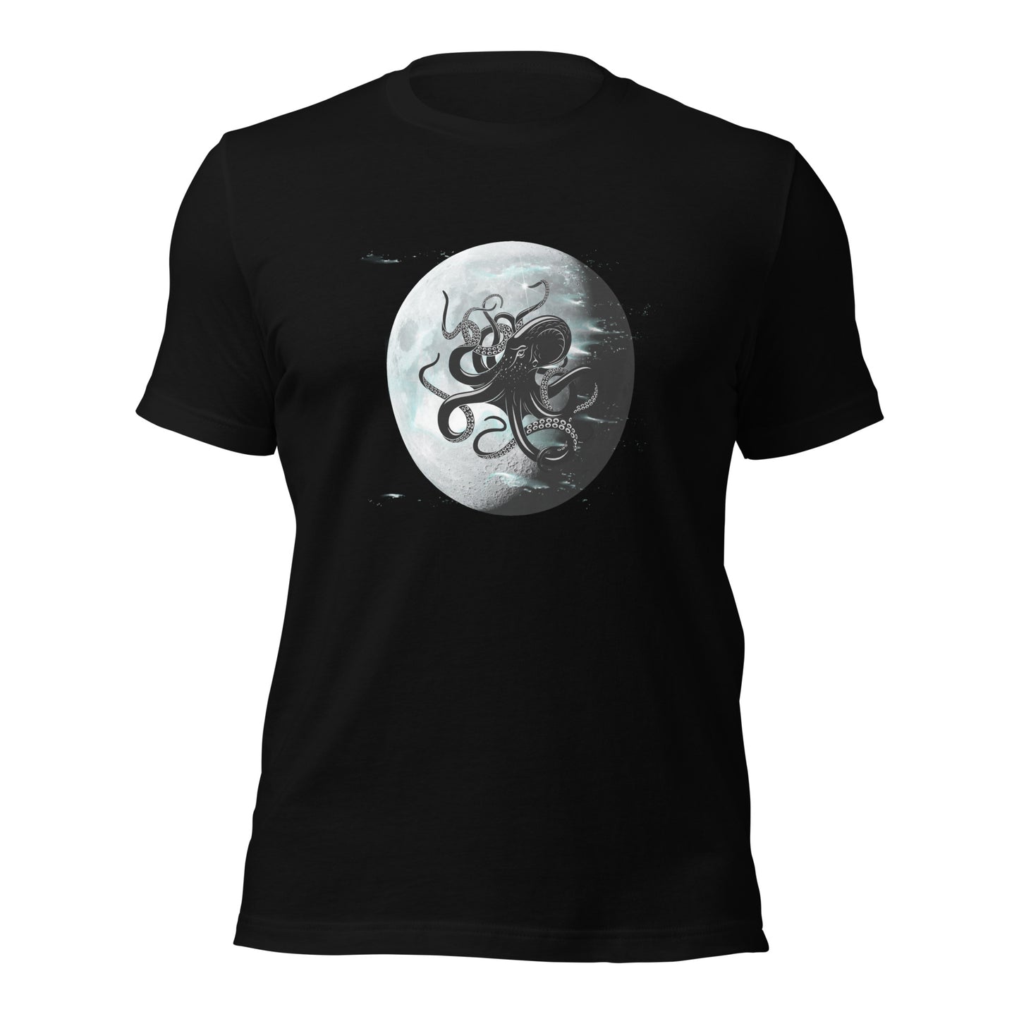 Octopus Moon Unisex t-shirt
