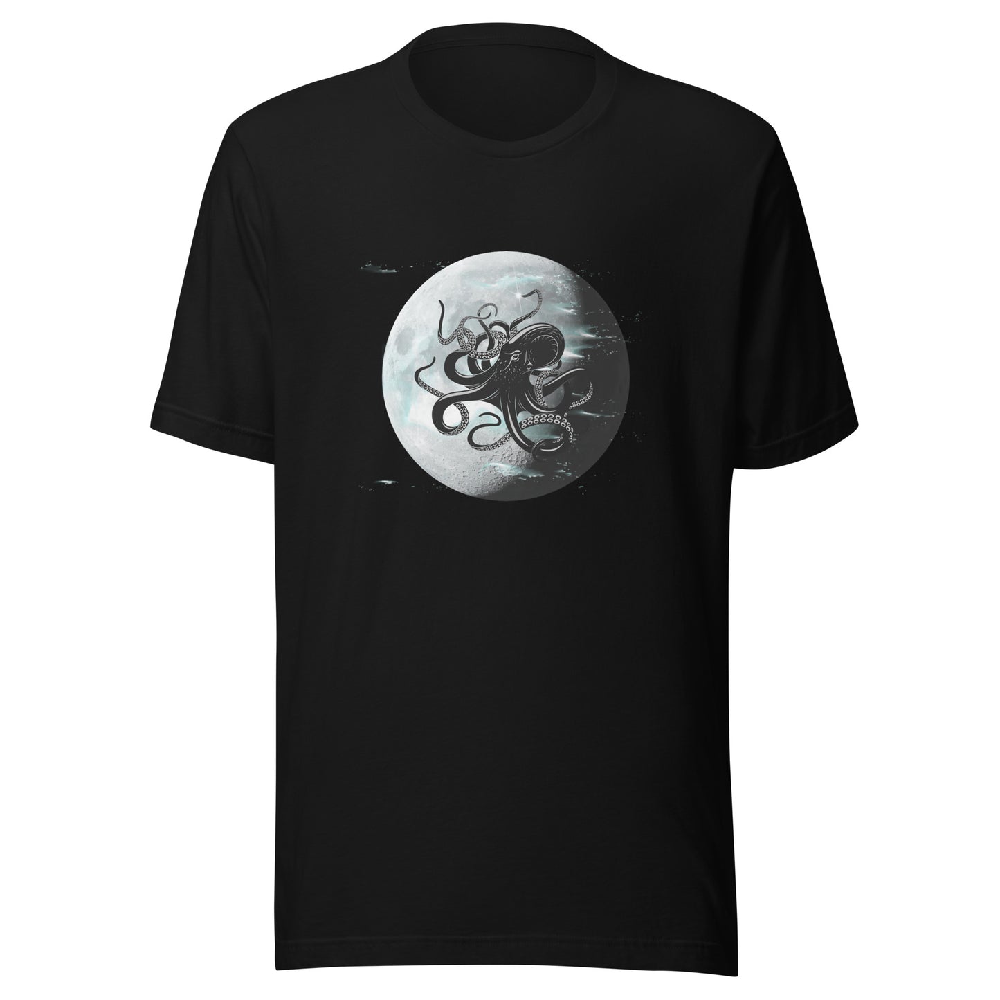 Octopus Moon Unisex t-shirt
