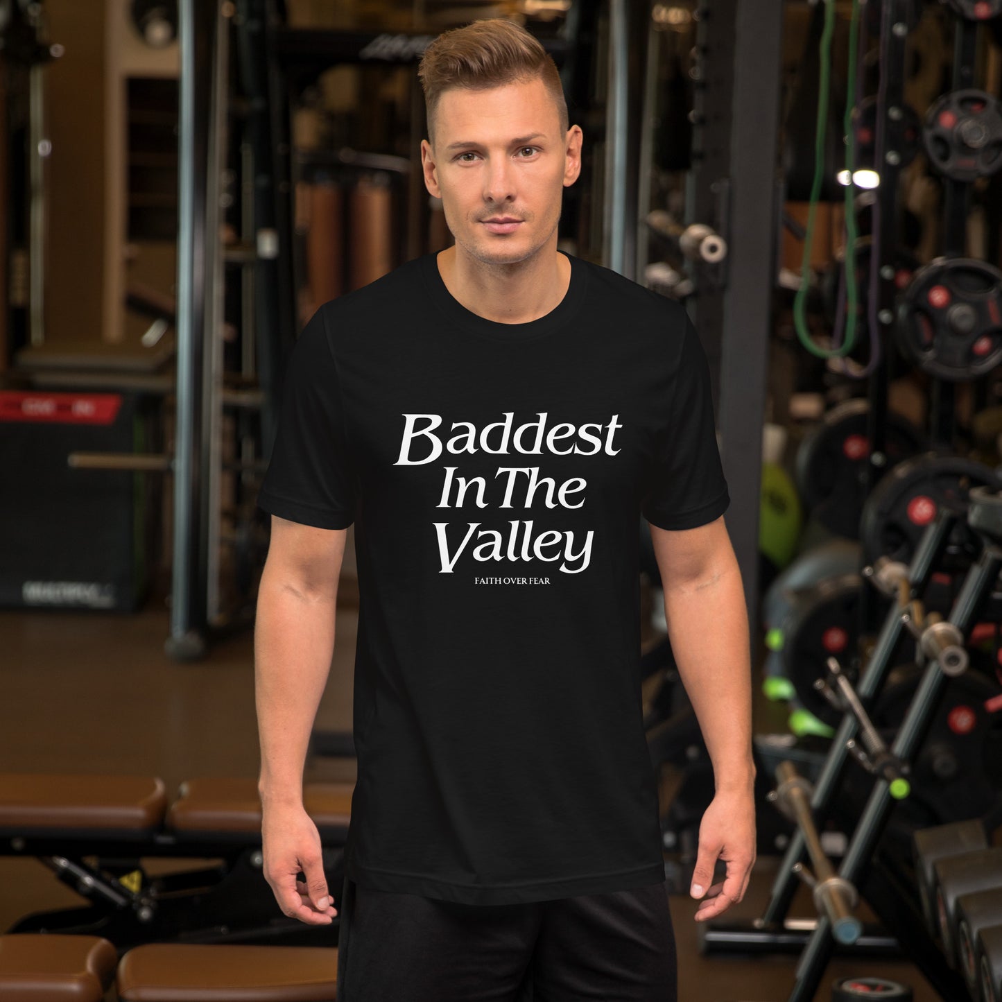 Baddest MF In The Valley Unisex t-shirt