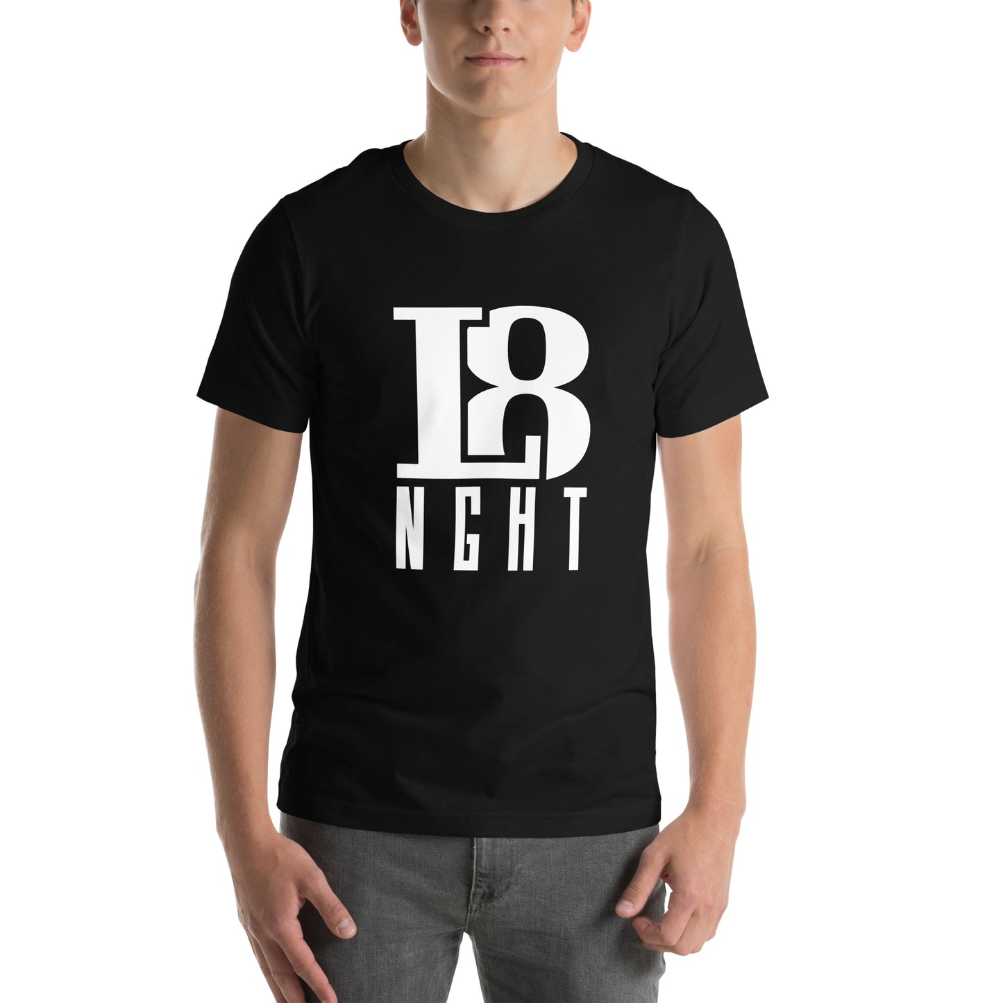 L8NGHT Designs logo Unisex t-shirt