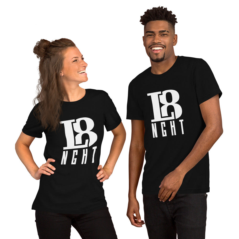 L8NGHT Designs logo Unisex t-shirt