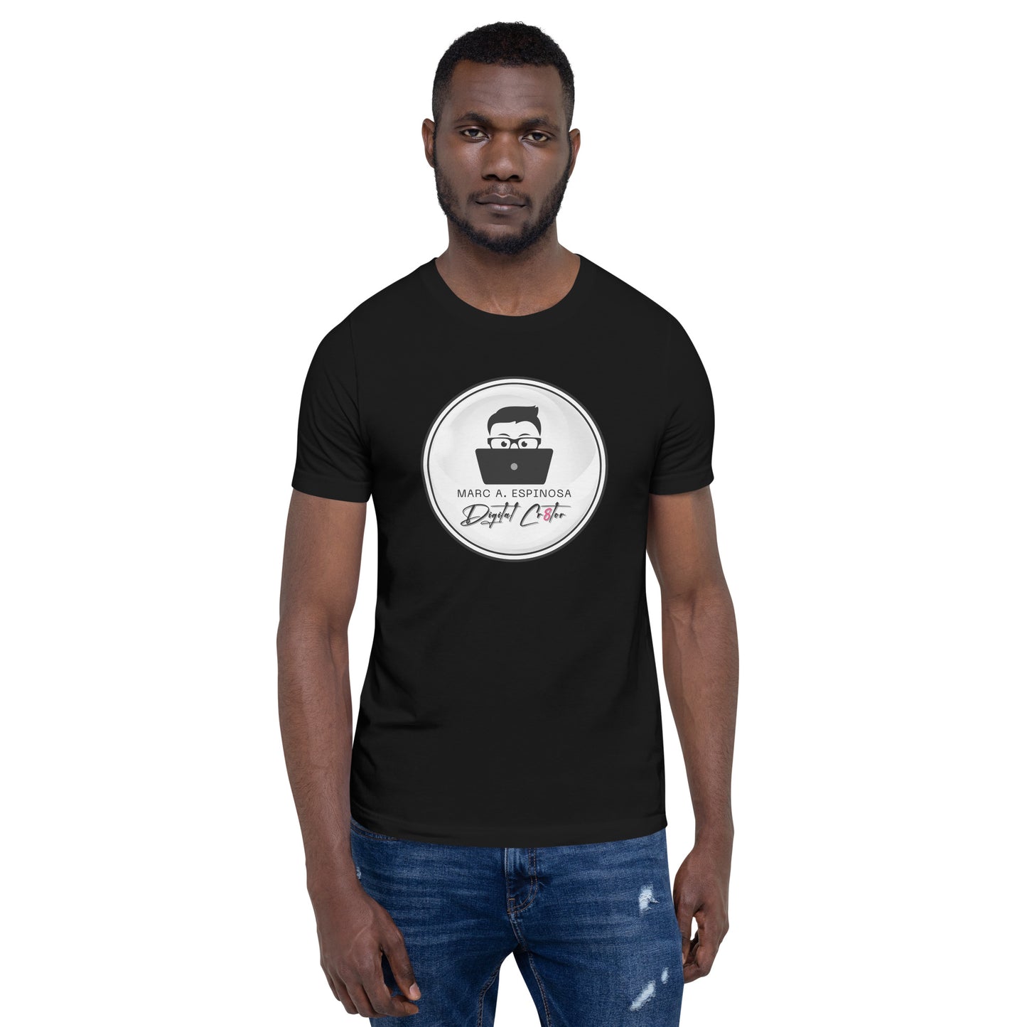 Digital Cr8tor logo Unisex t-shirt
