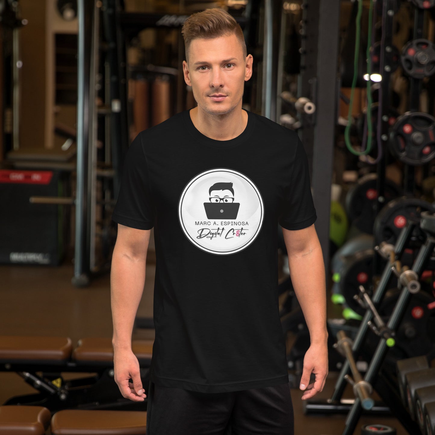 Digital Cr8tor Logo Unisex t-shirt