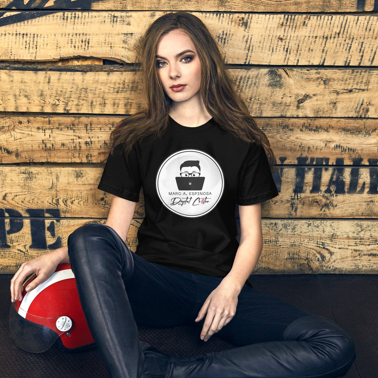 Digital Cr8tor Logo Unisex t-shirt