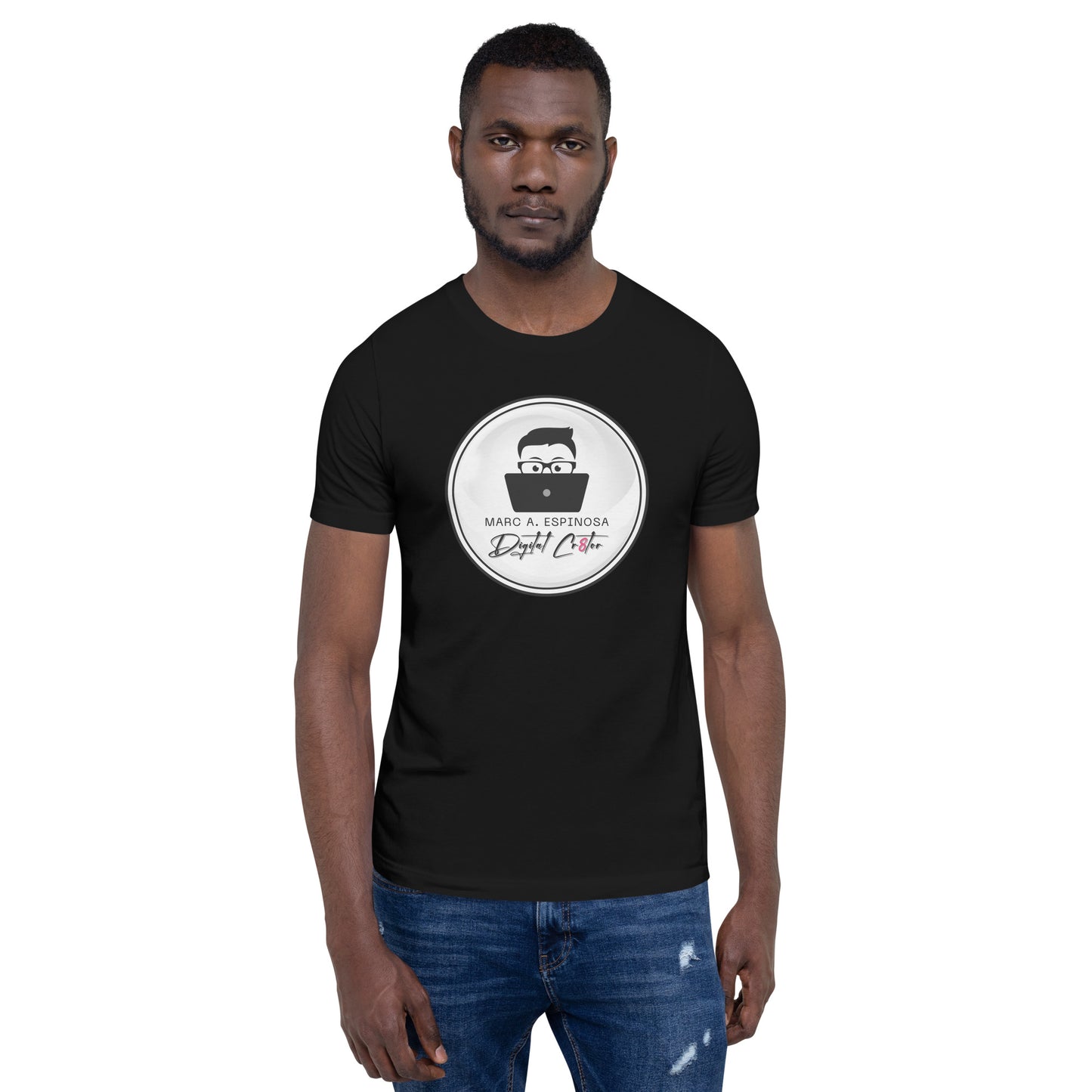 Digital Cr8tor Logo Unisex t-shirt