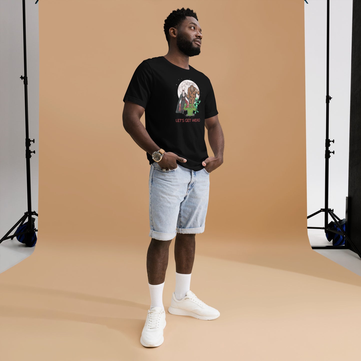 Let's Get Weird Monsters Unisex t-shirt