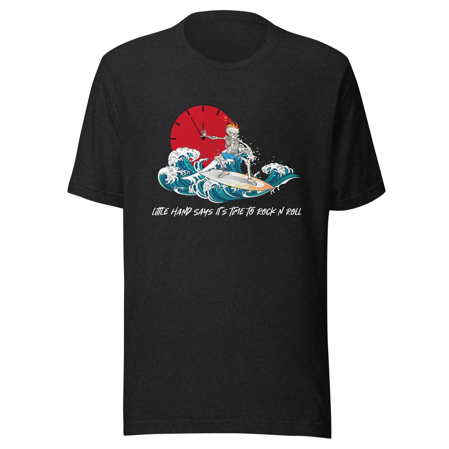 Little hand says it's time to Rock N Roll Unisex t-shirt
