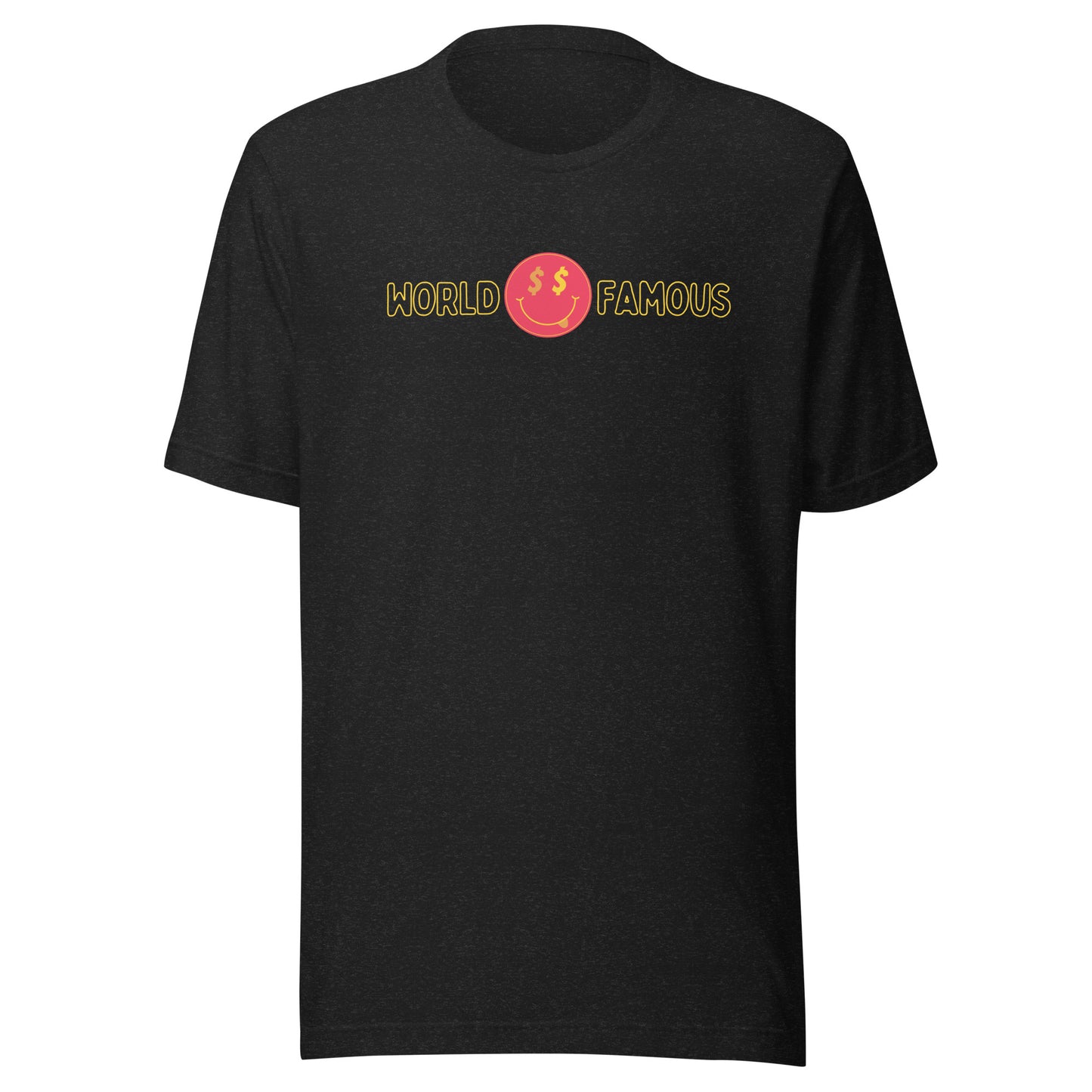 World Famous Smiley Unisex t-shirt