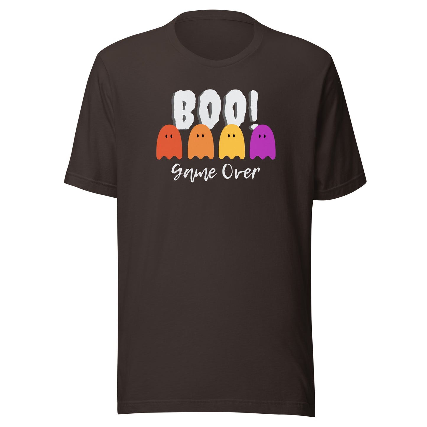 BOO! Game Over Ghosts Unisex t-shirt