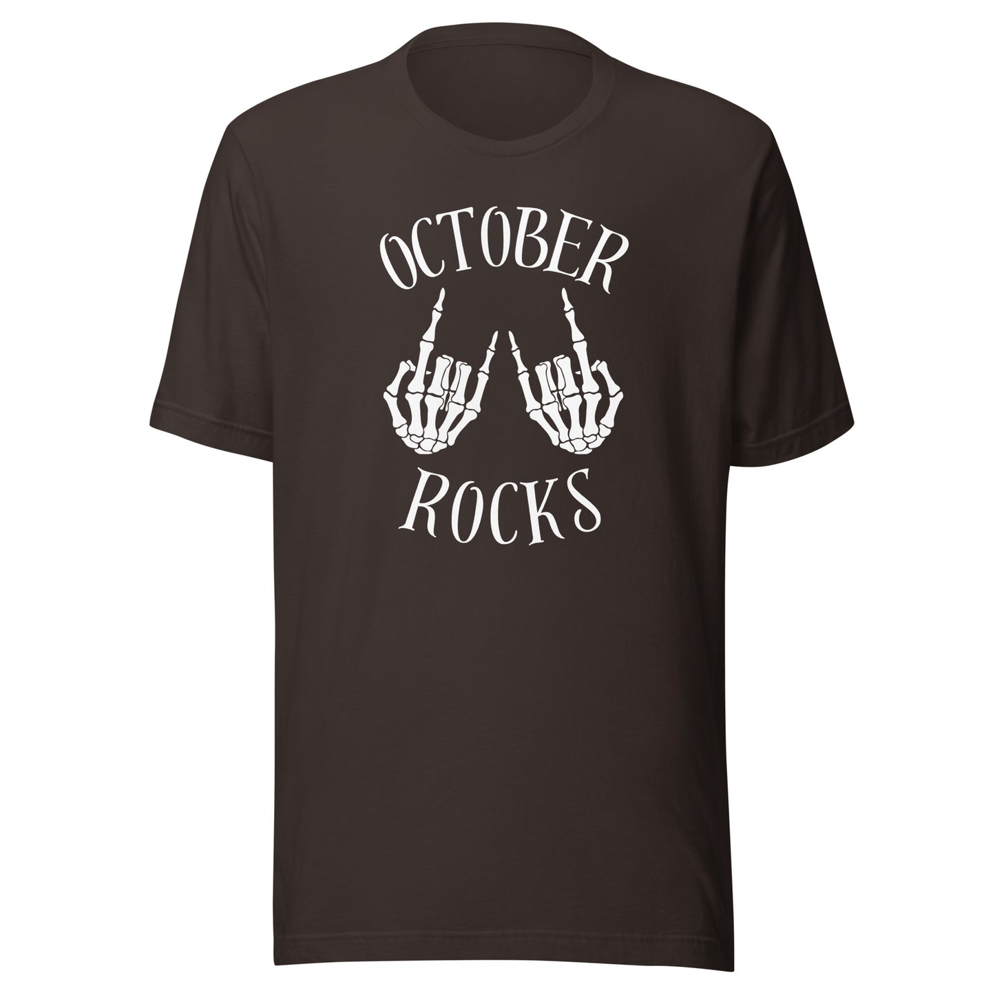 October Rocks Unisex t-shirt