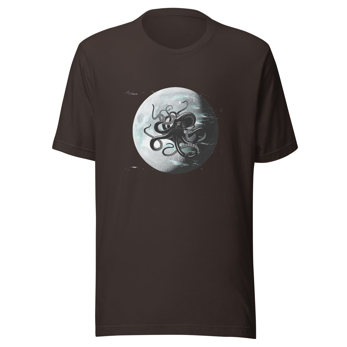 Octopus Moon Unisex t-shirt
