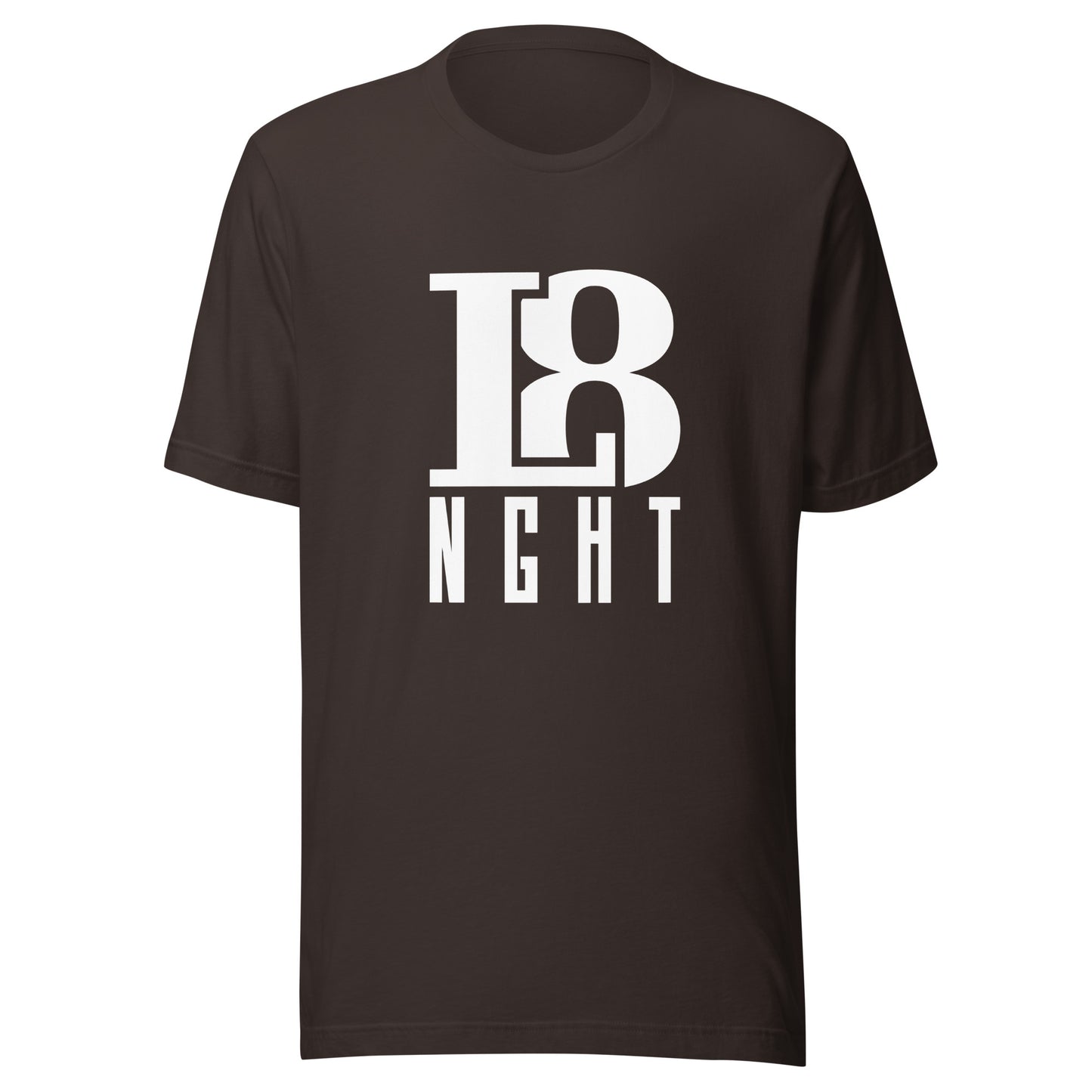 L8NGHT Designs logo Unisex t-shirt