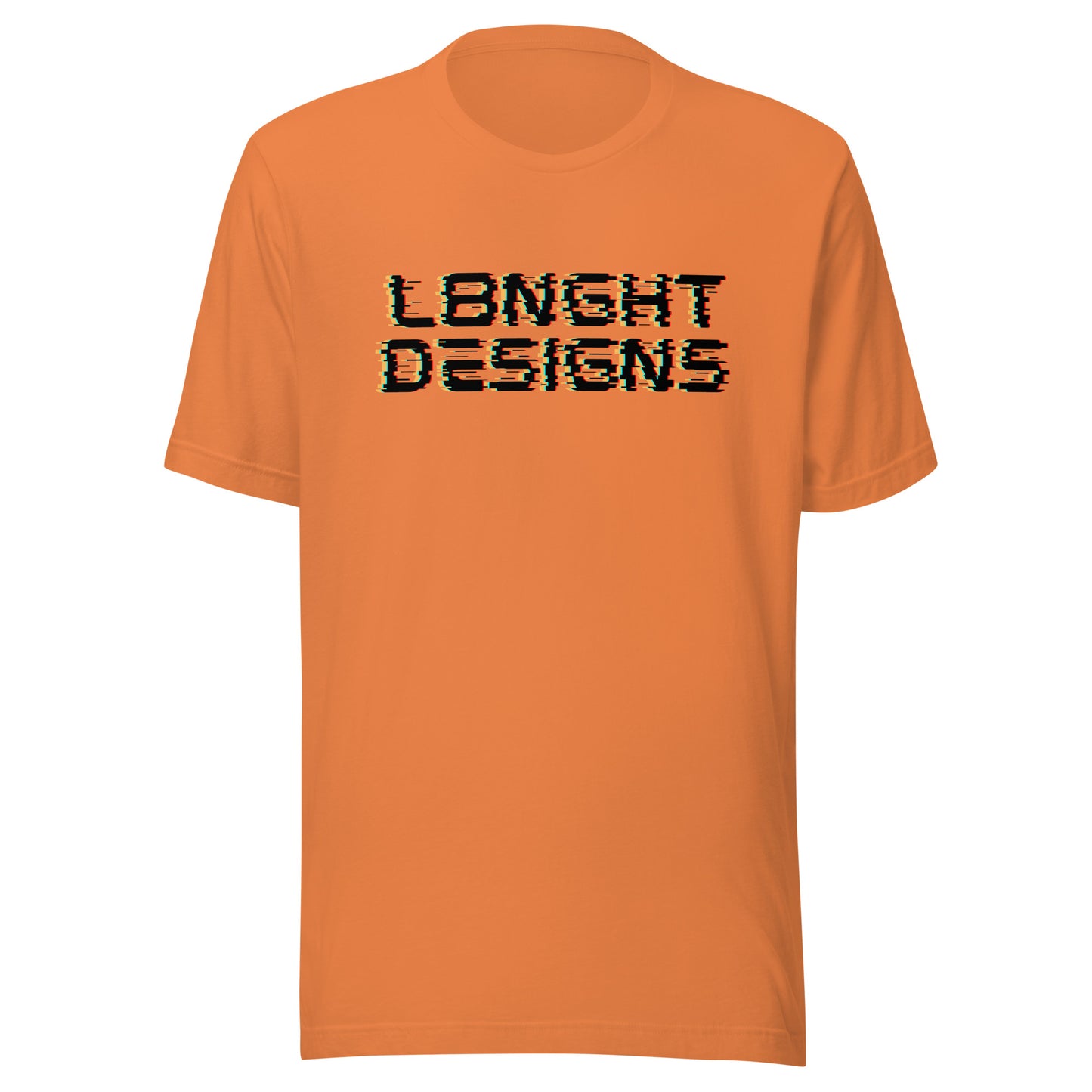 L8NGHT Designs Glitch Unisex t-shirt