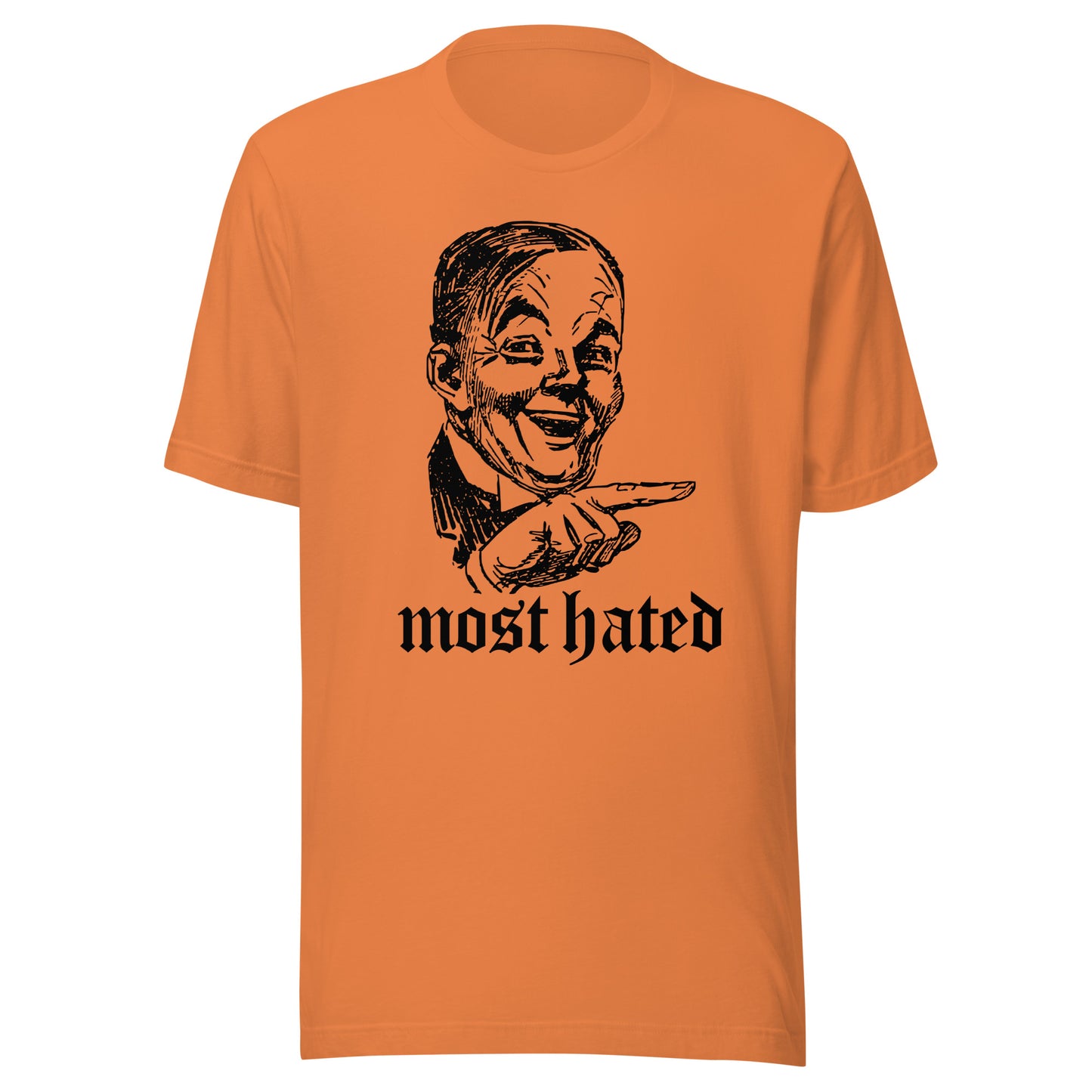 MOST HATED Unisex t-shirt