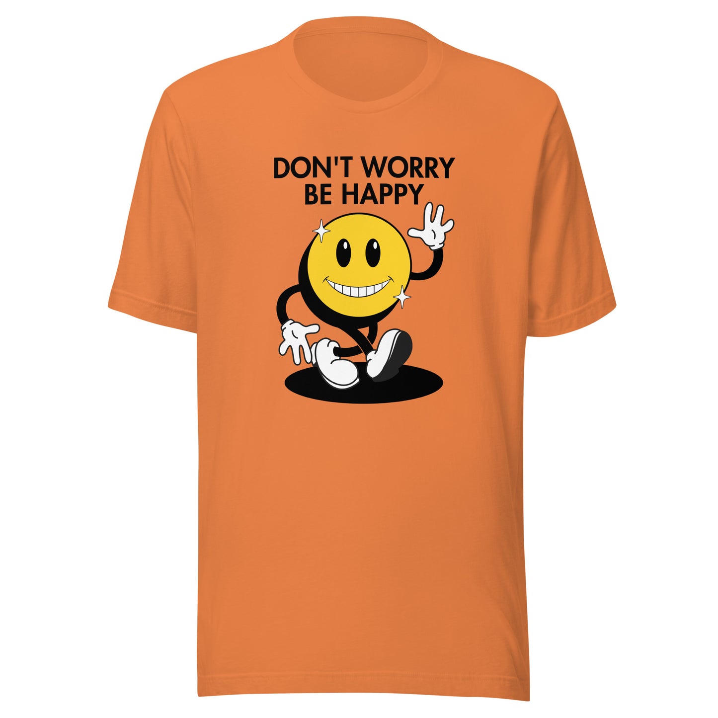 Don't Worry Be Happy Smiley Unisex t-shirt