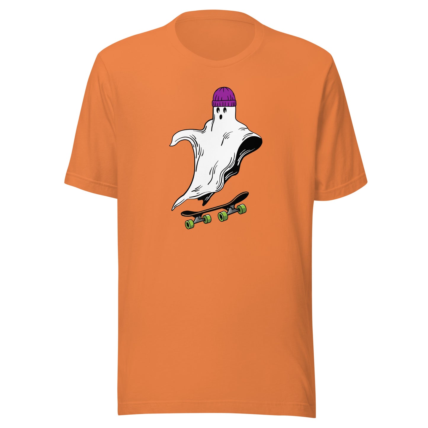 Skateboard Ghost Boo Unisex t-shirt