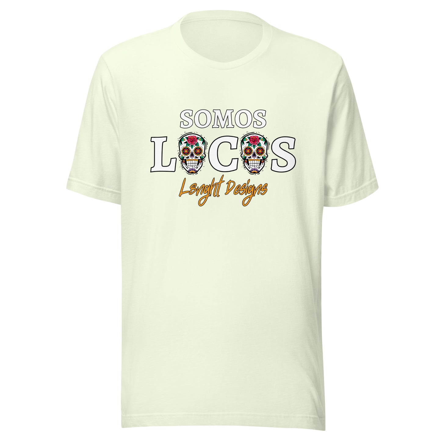 Somo Locos Sugar Skulls Unisex t-shirt