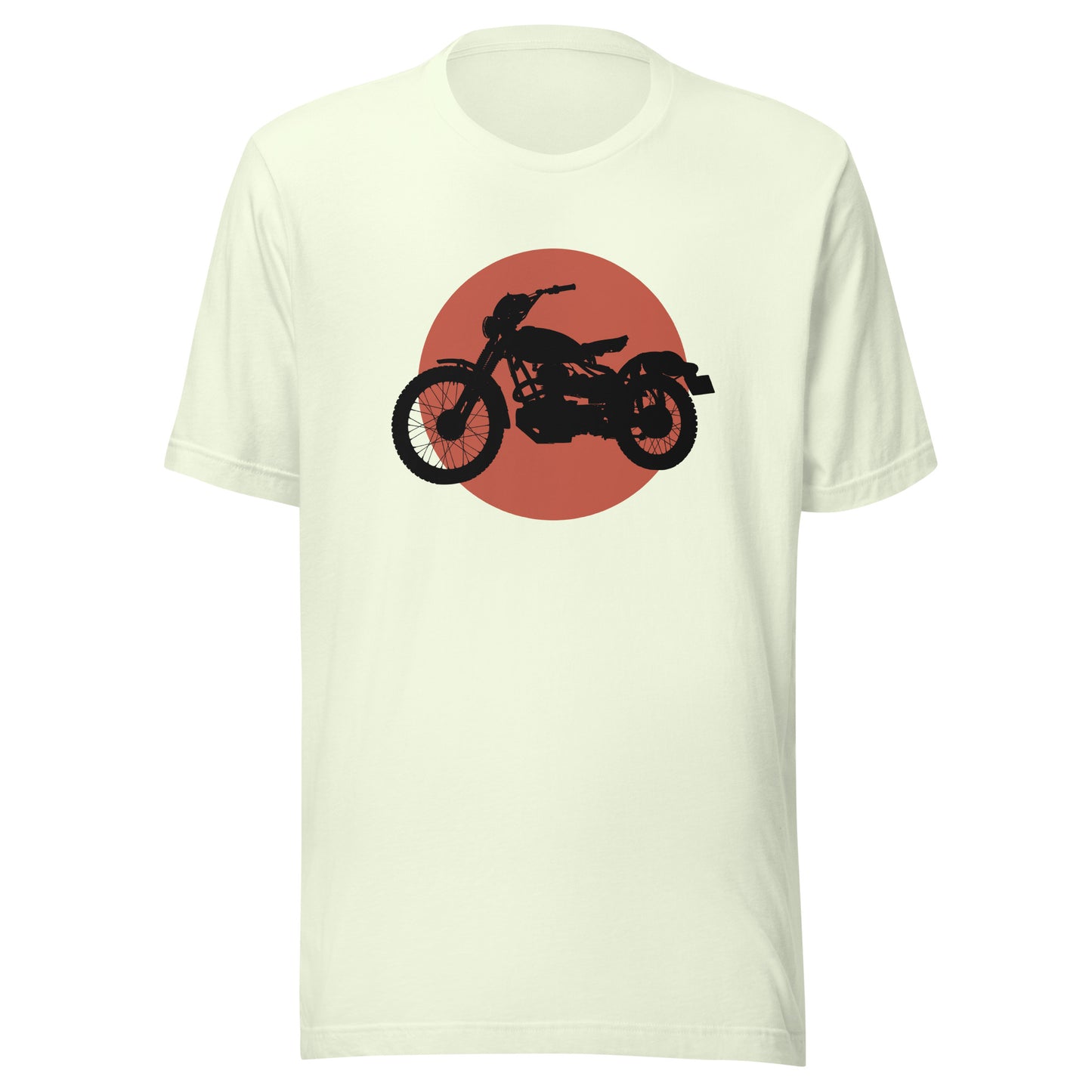 Vintage Motorcycle Sun Unisex t-shirt