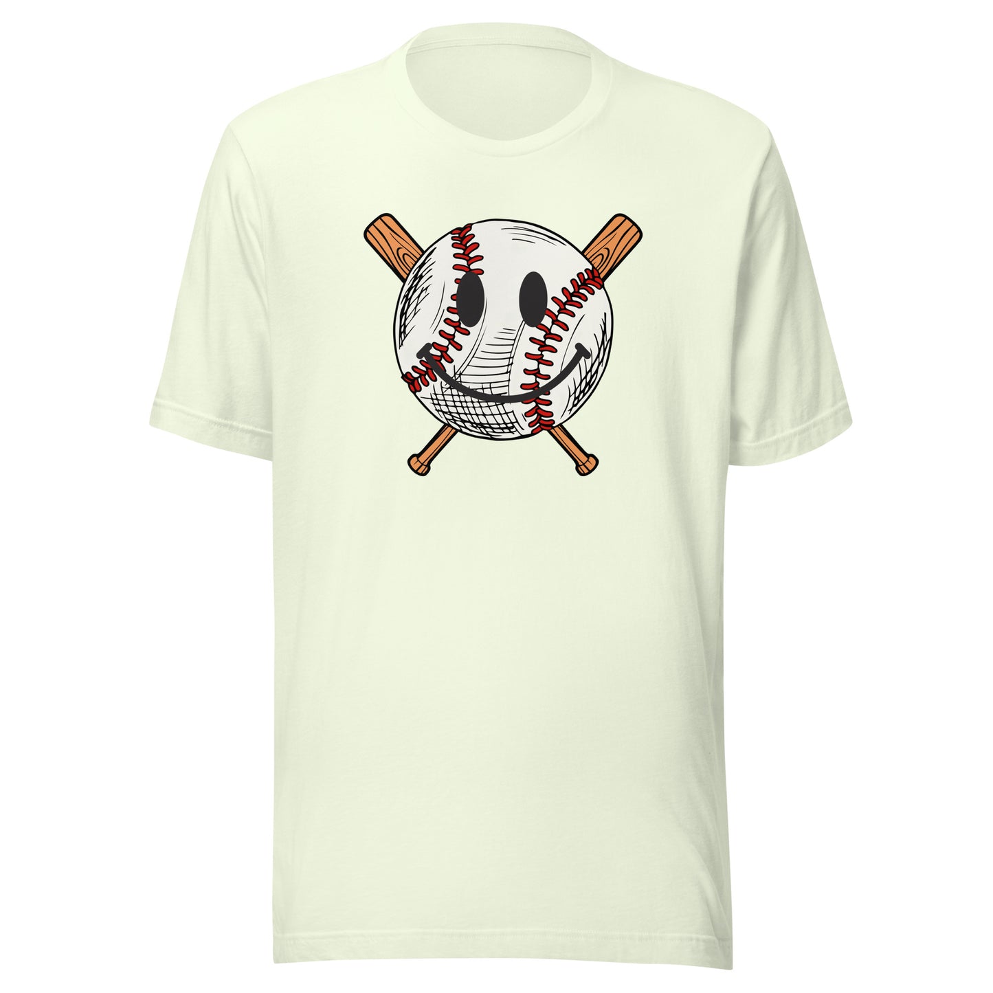 Smiley Baseball Unisex t-shirt
