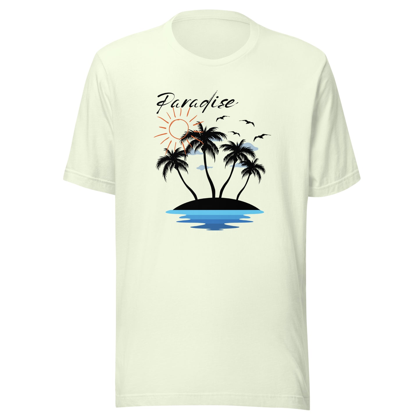 Paradise Beach Awaits Unisex t-shirt