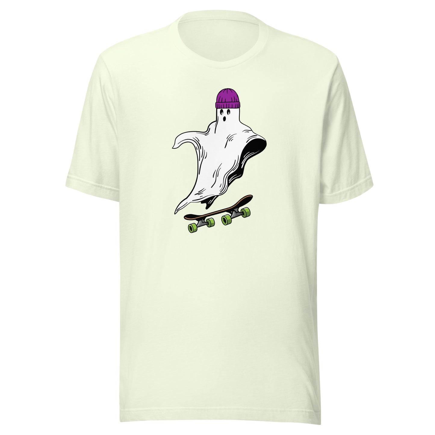 Skateboard Ghost Boo Unisex t-shirt