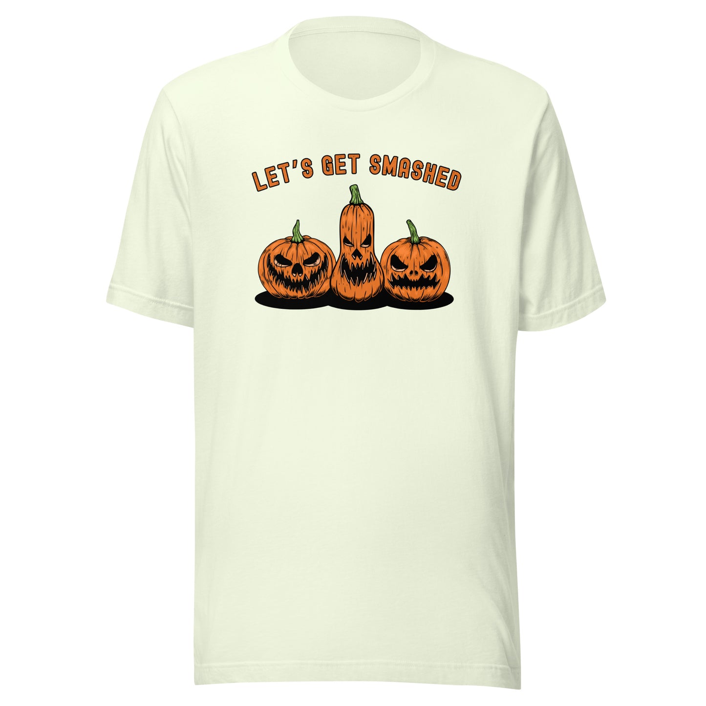 Let's Get SMASHED pumpkins Unisex t-shirt