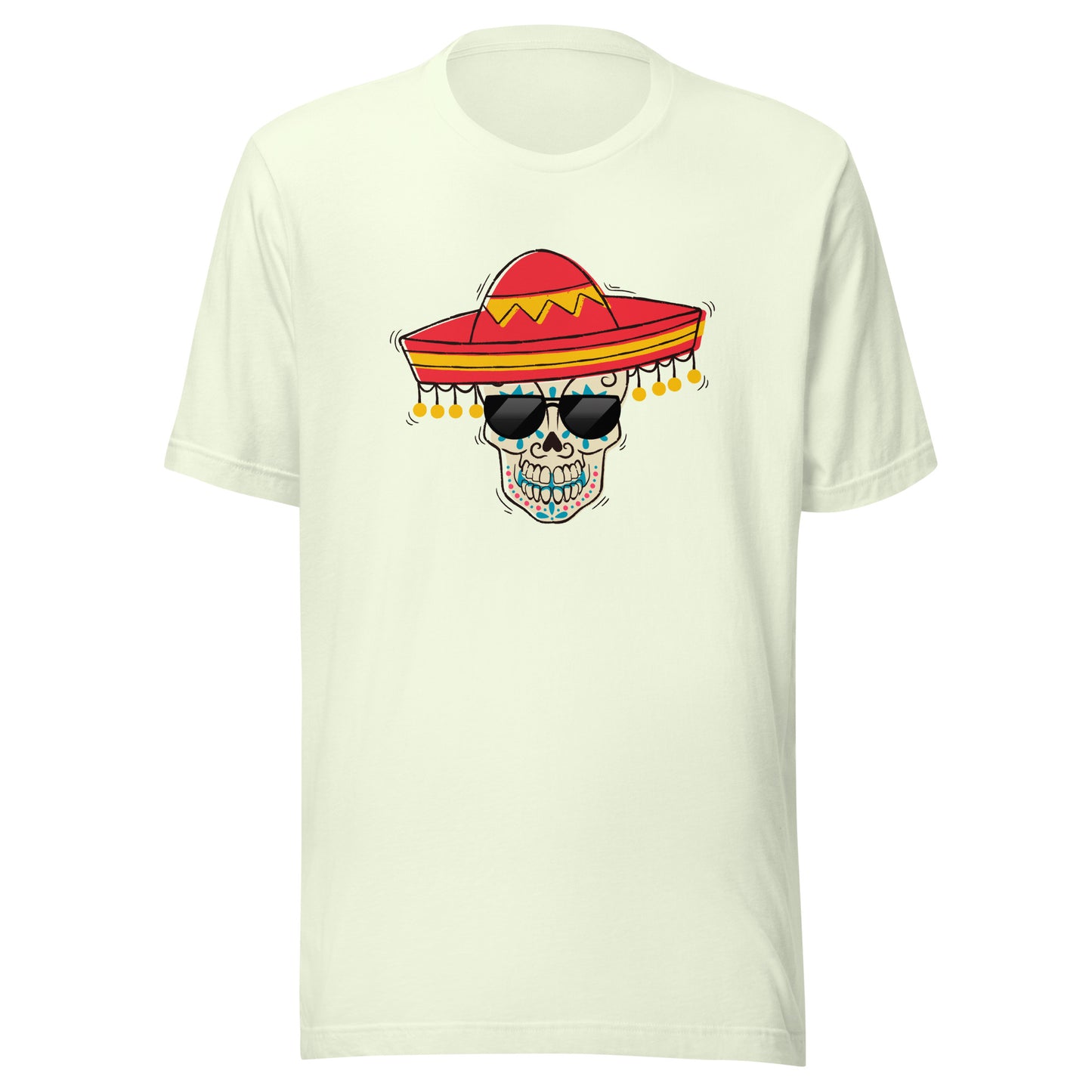 Sugar Skull Shades Unisex t-shirt
