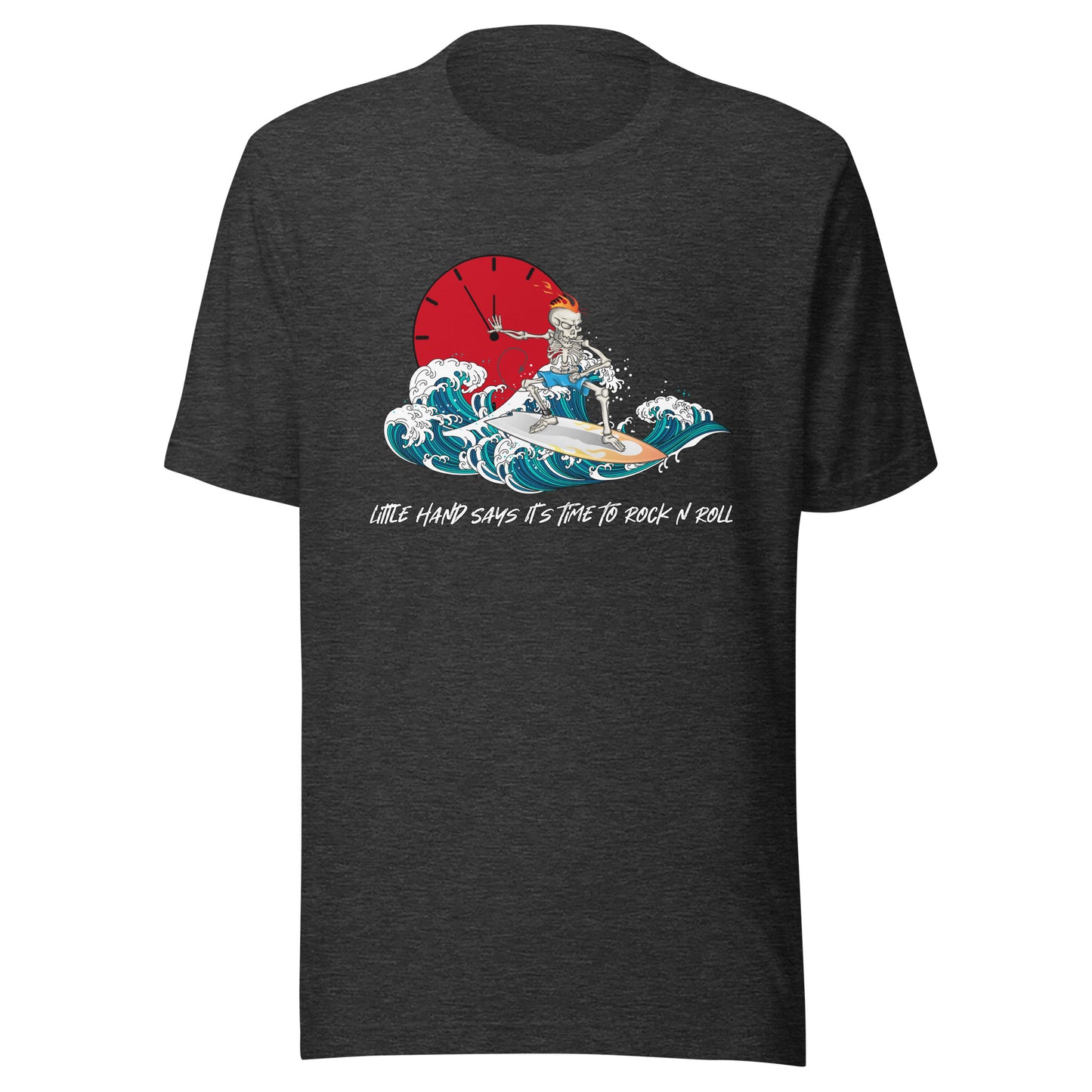 Little hand says it's time to Rock N Roll Unisex t-shirt